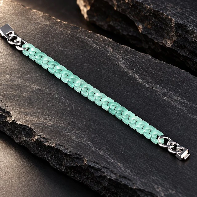 ALGT Certified - Masterful Natural Jadeite Jade Bracelet...