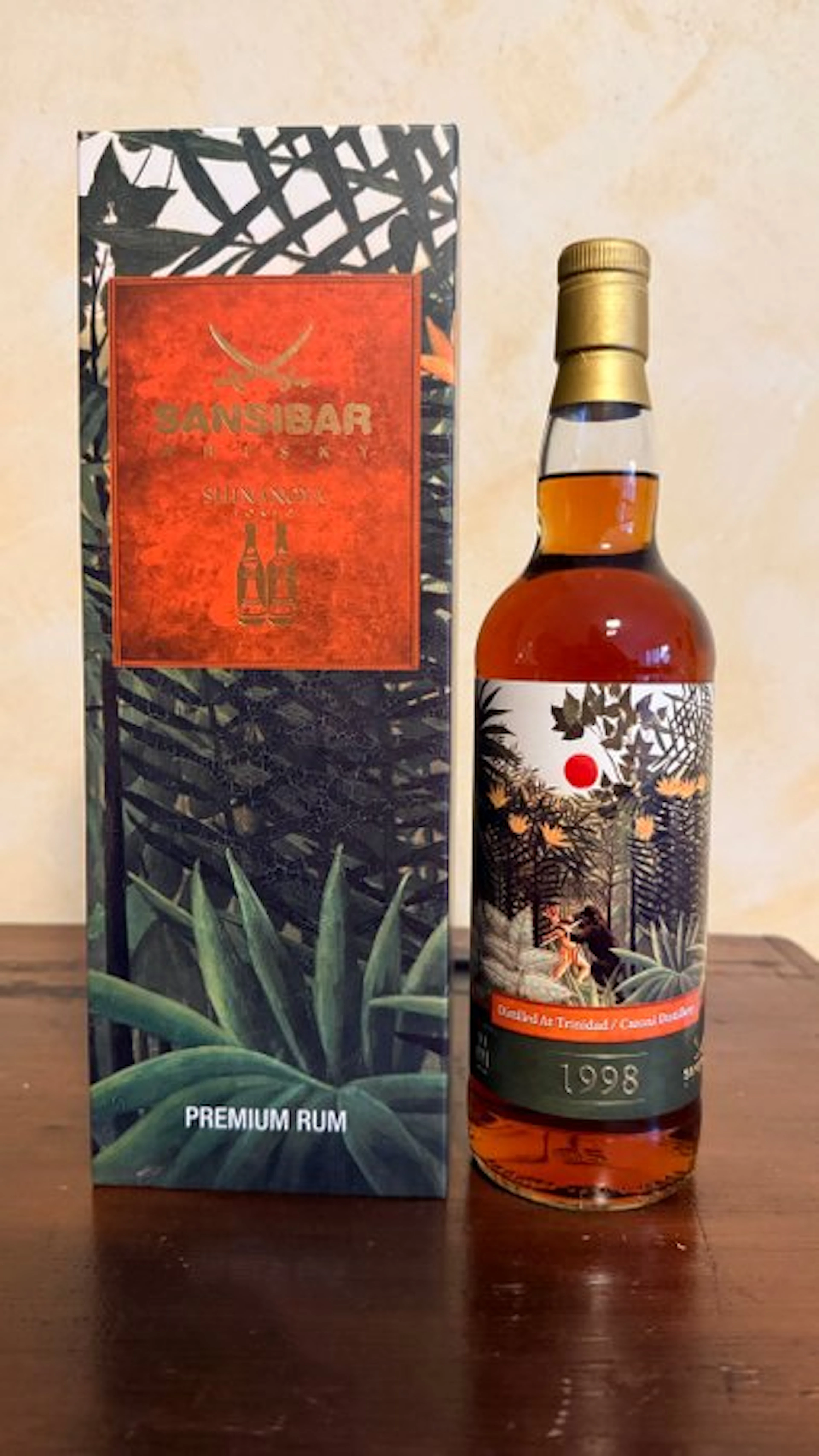 Caroni 1998 22 years old Sansibar - Single Cask #2107 for Shinanoya - b