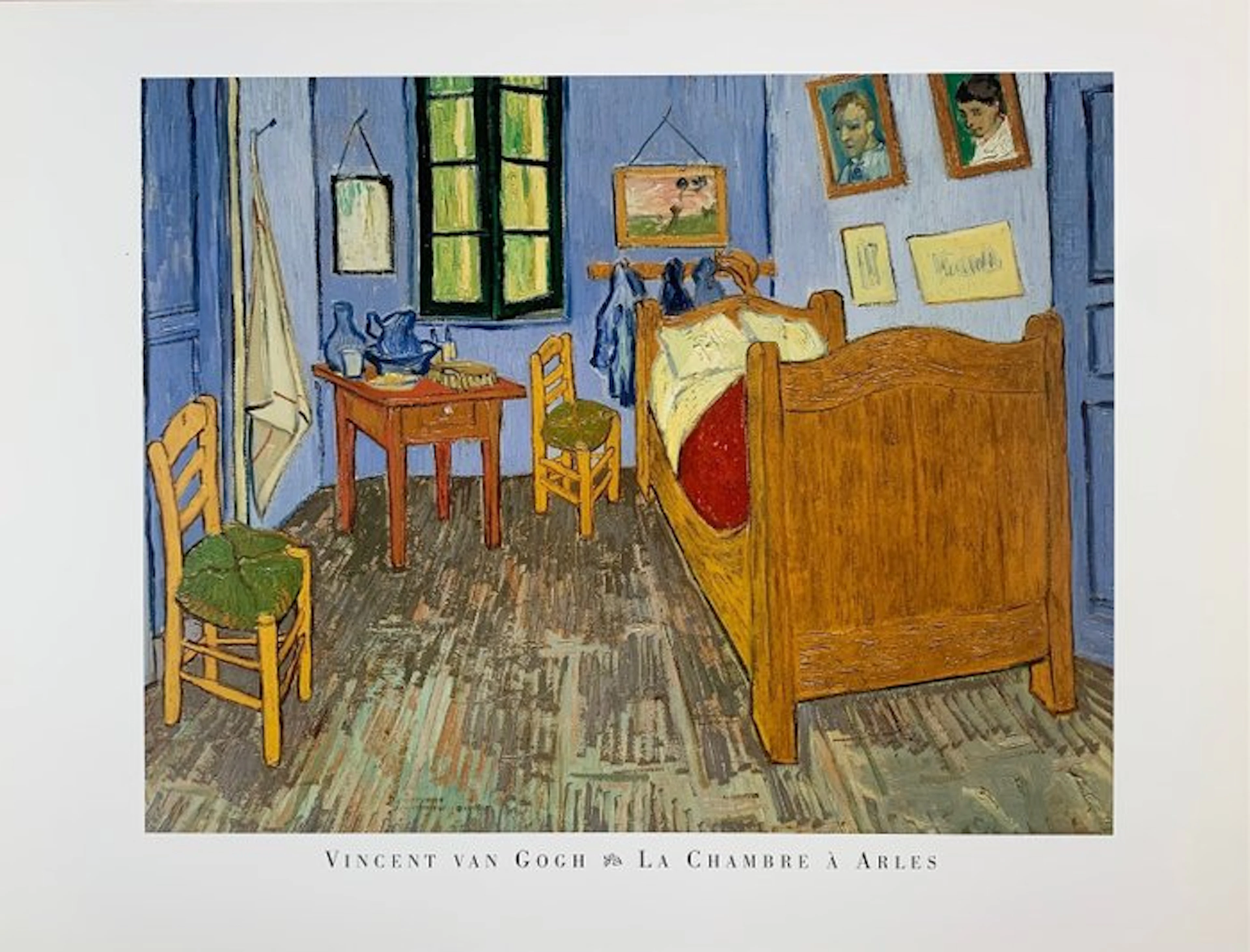 Vincent van Gogh - Sleeping room in Arles, 1889 - Artprint - 60 x 80 cm