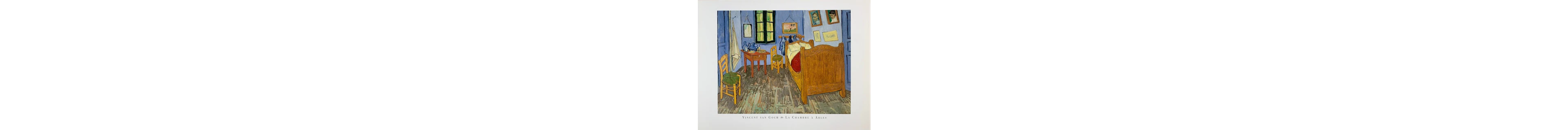 Vincent van Gogh - Sleeping room in Arles, 1889 - Artprint - 60 x 80 cm