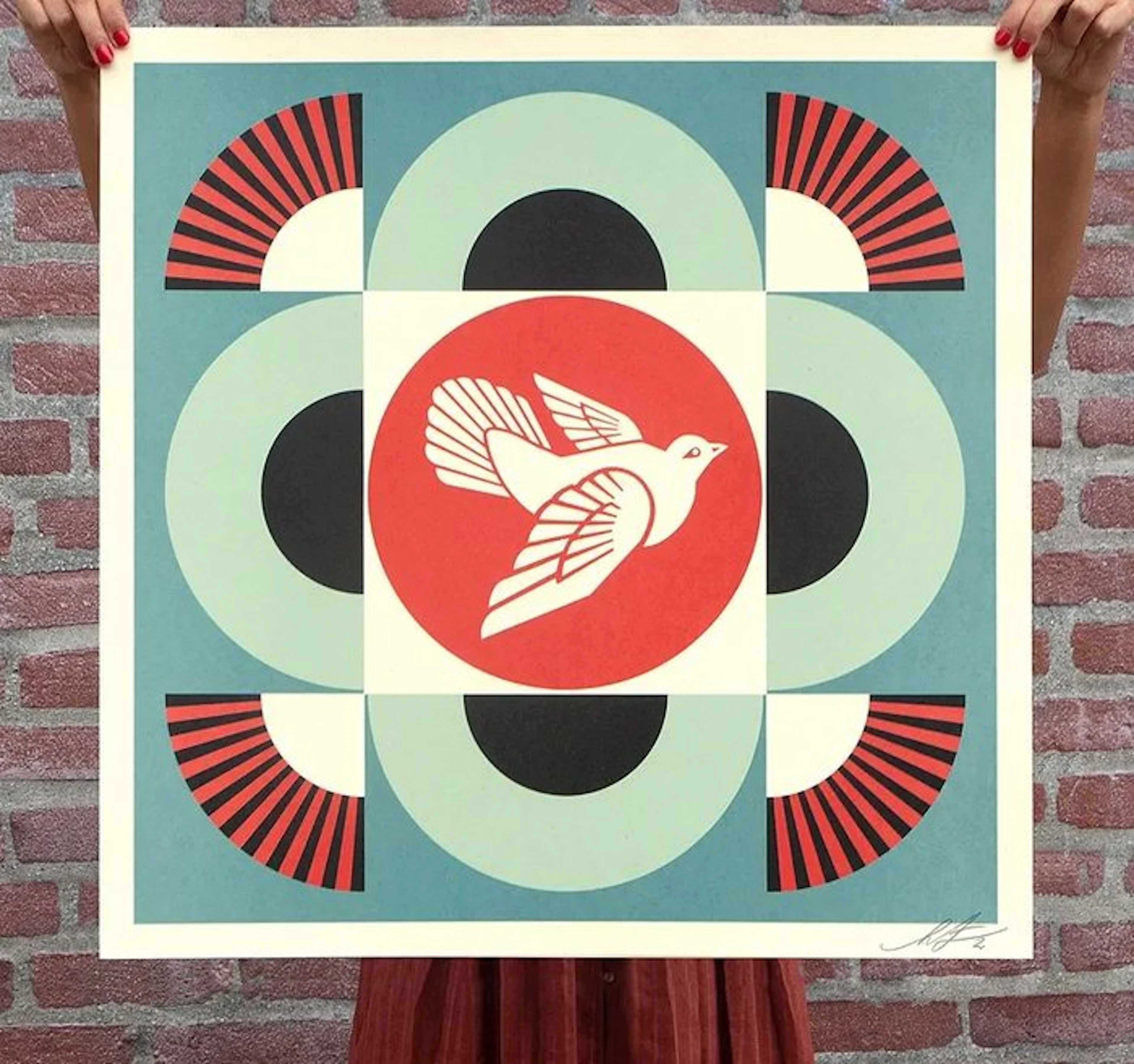 Shepard Fairey (OBEY) - Obey Giant - Geometric Dove *...