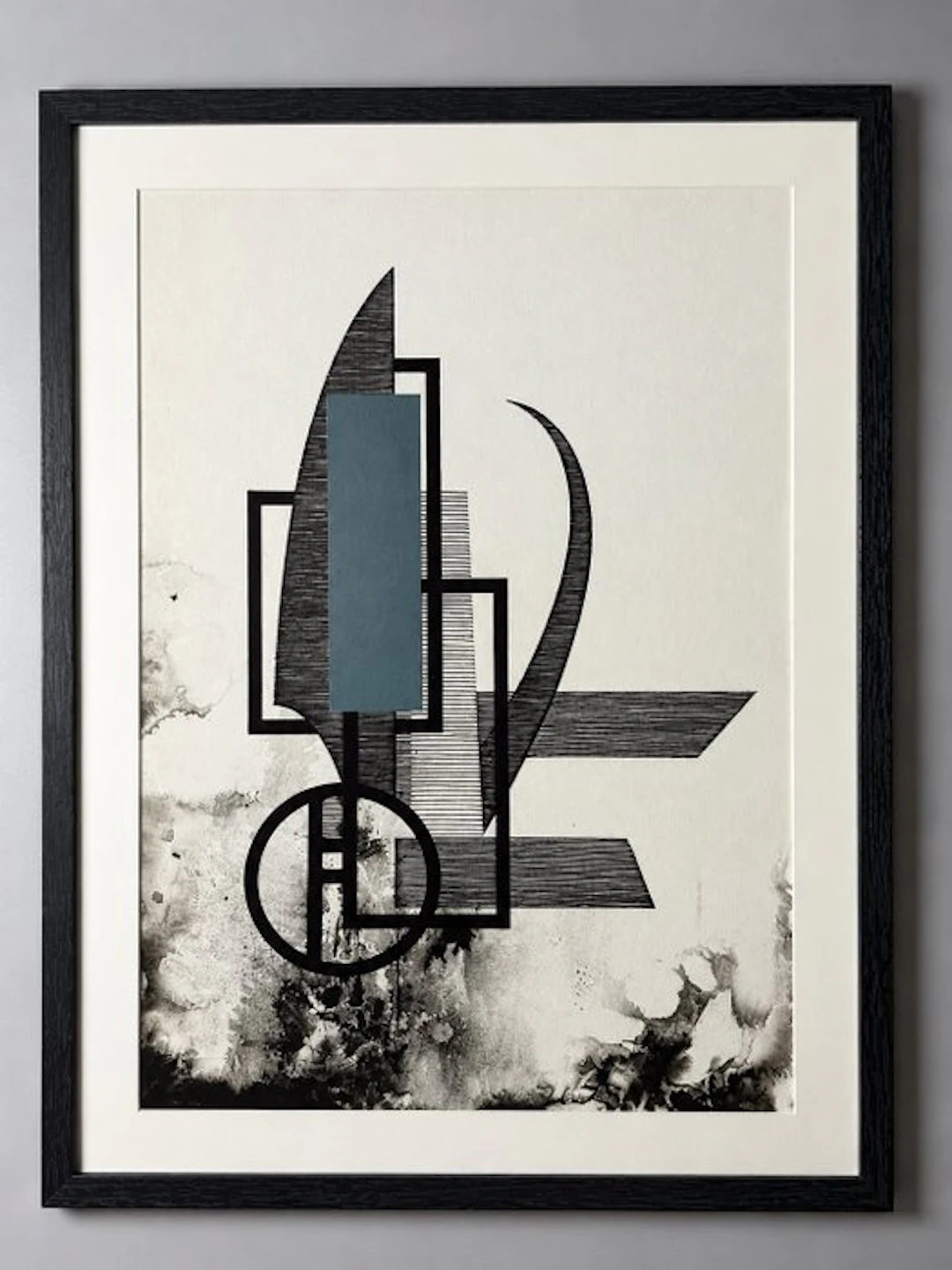 Eugène Eechaut (1928-2019) - Abstract ink composition
