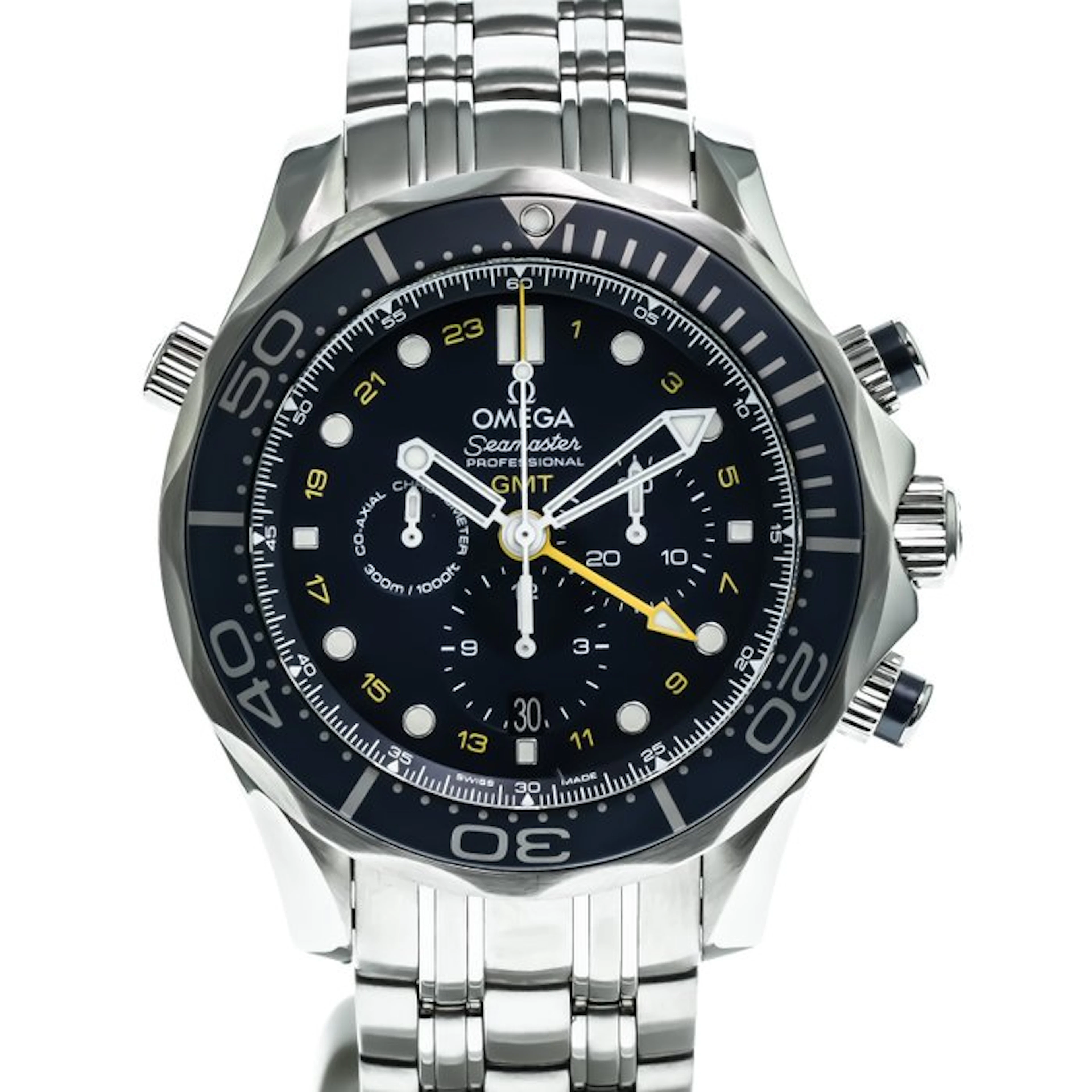 Omega - Seamaster Diver 300M Co-Axial GMT Chronograph...