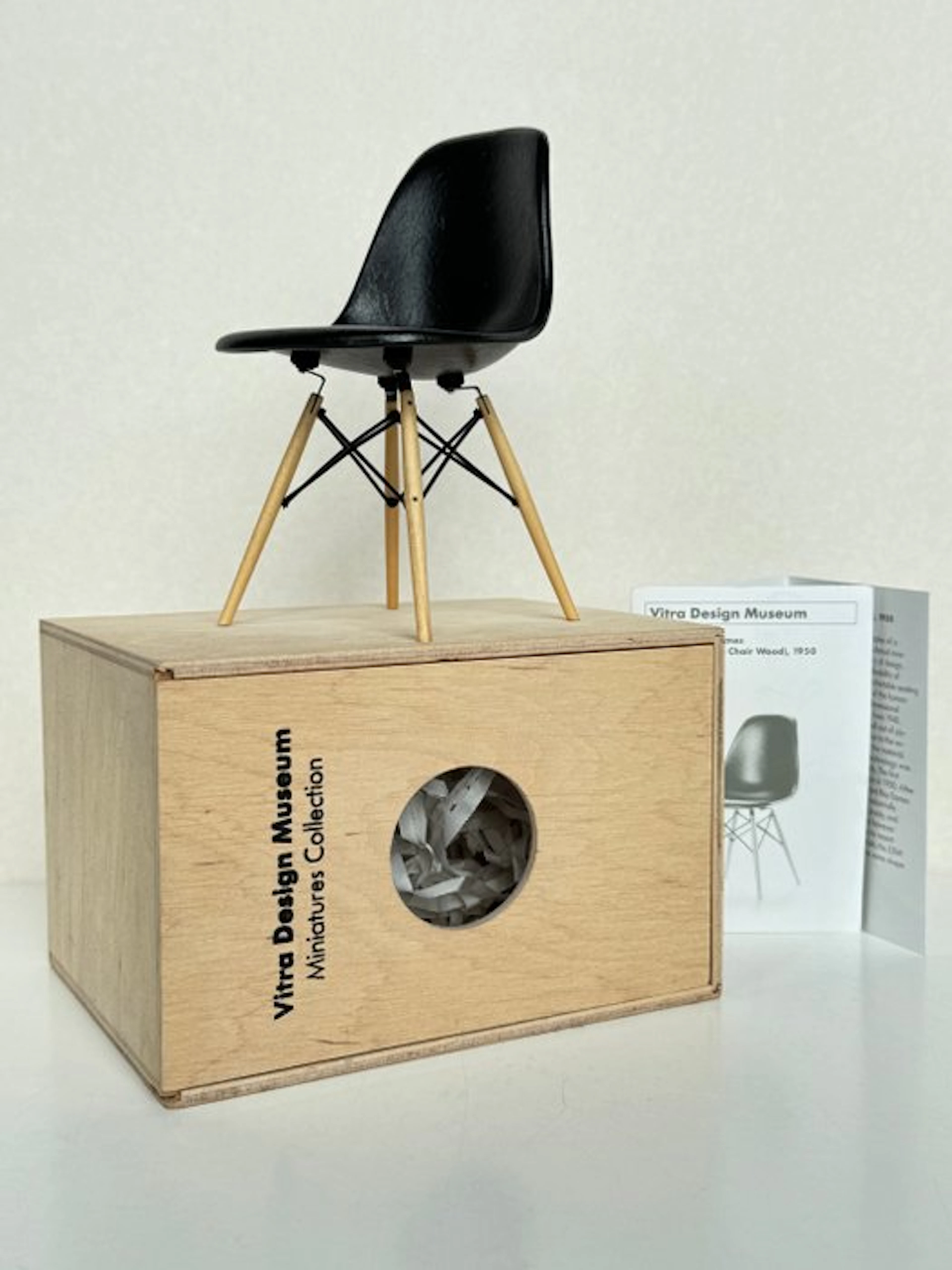 Vitra - Charles and Ray Eames - Chair - DSW - Wood, Plastic - Vitra Miniatures