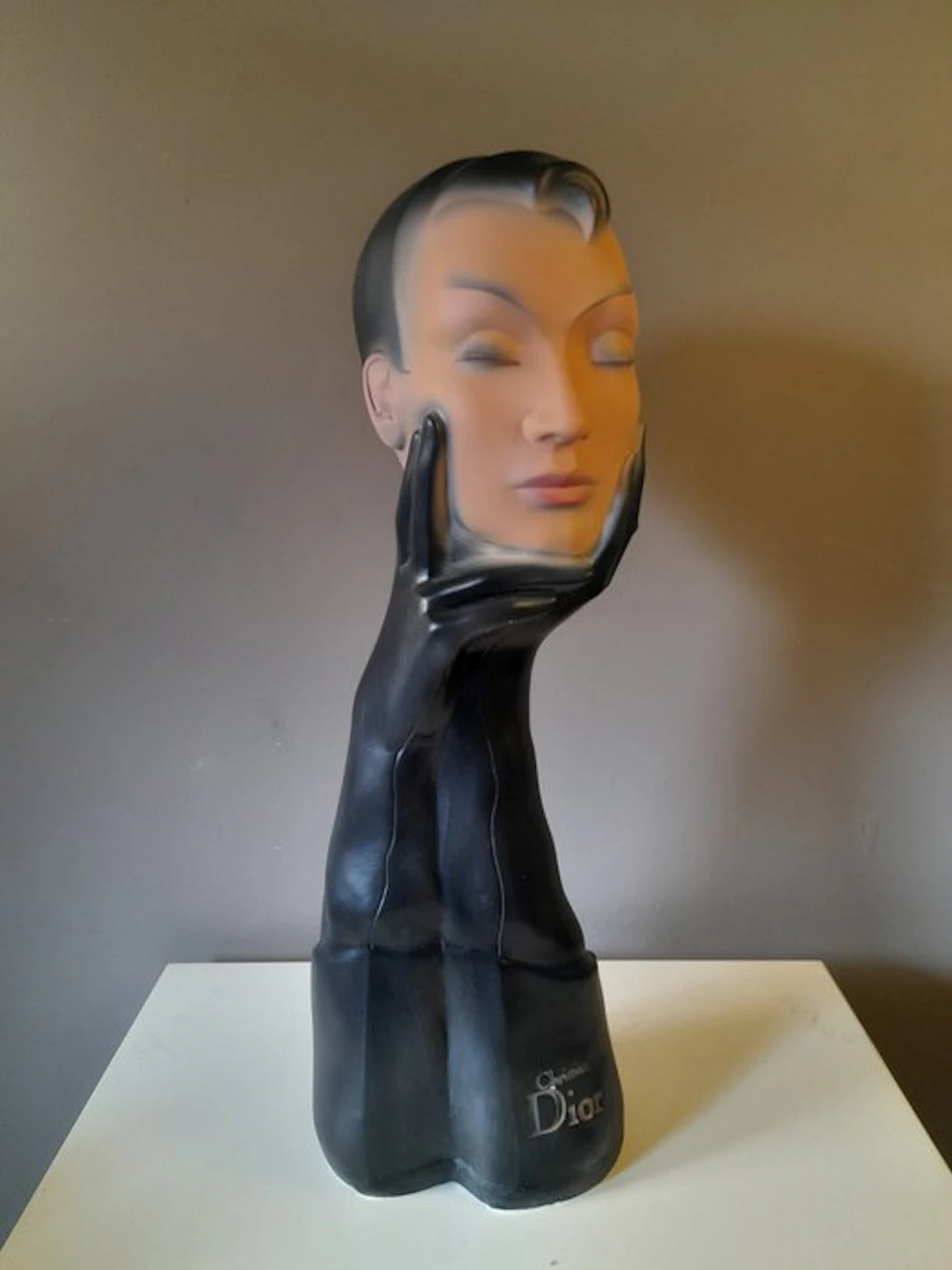 Bust, Dior - 57 cm - Plaster