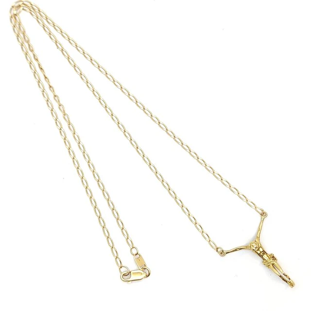 Necklace with pendant - 18 kt. Yellow gold