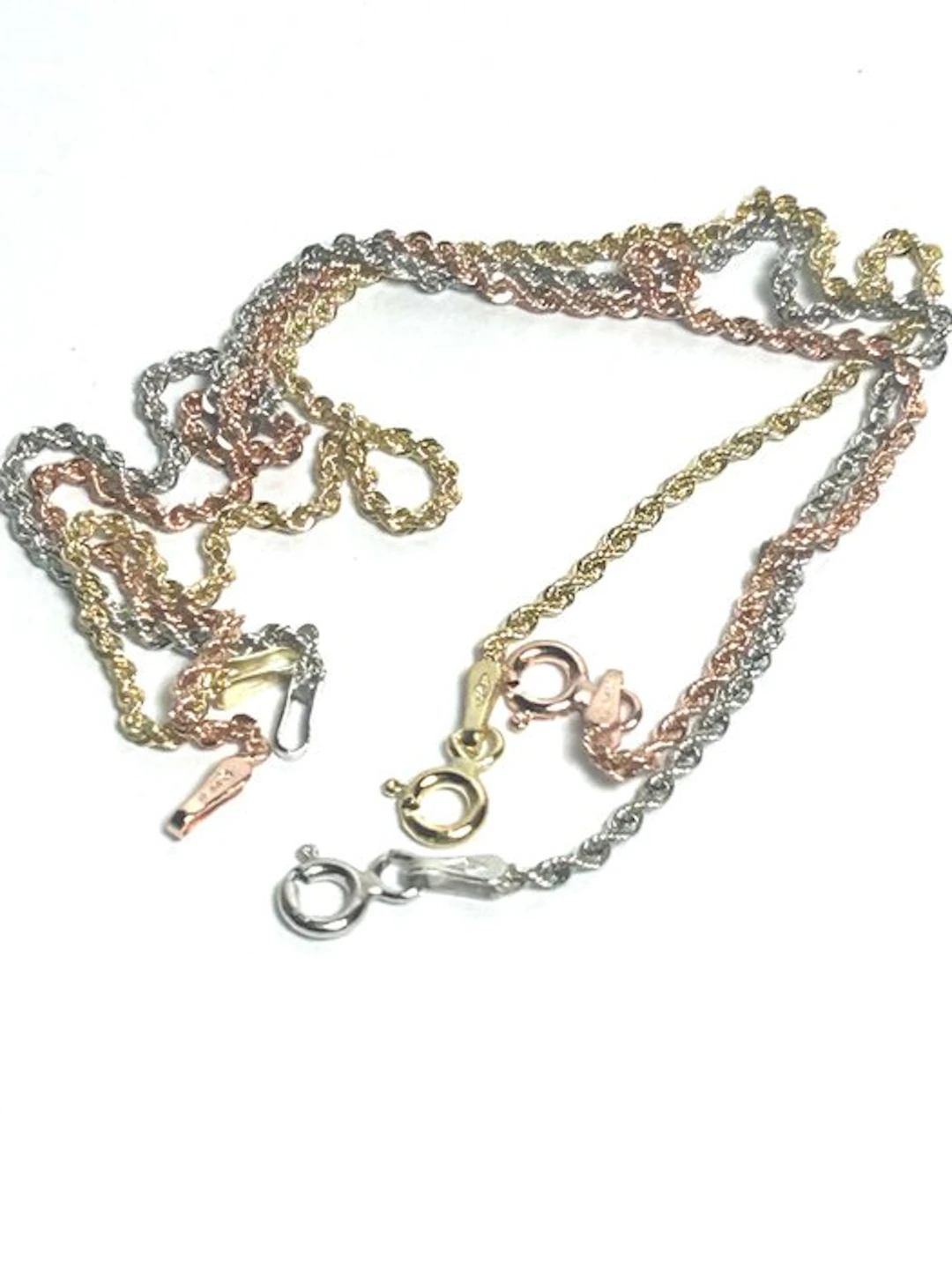 Bracelet - 18 kt. Yellow gold, White gold, Rose gold