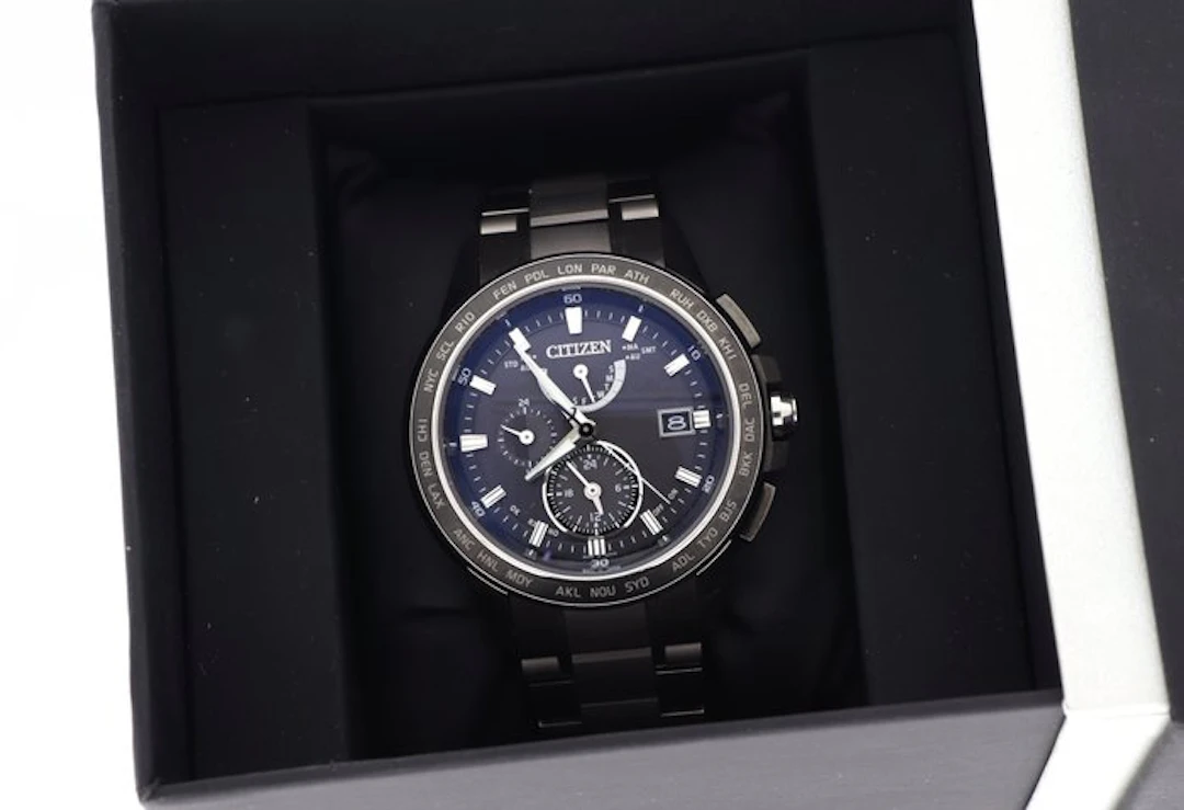 Citizen - Attesa Eco-Drive Radio-Controlled World Time...