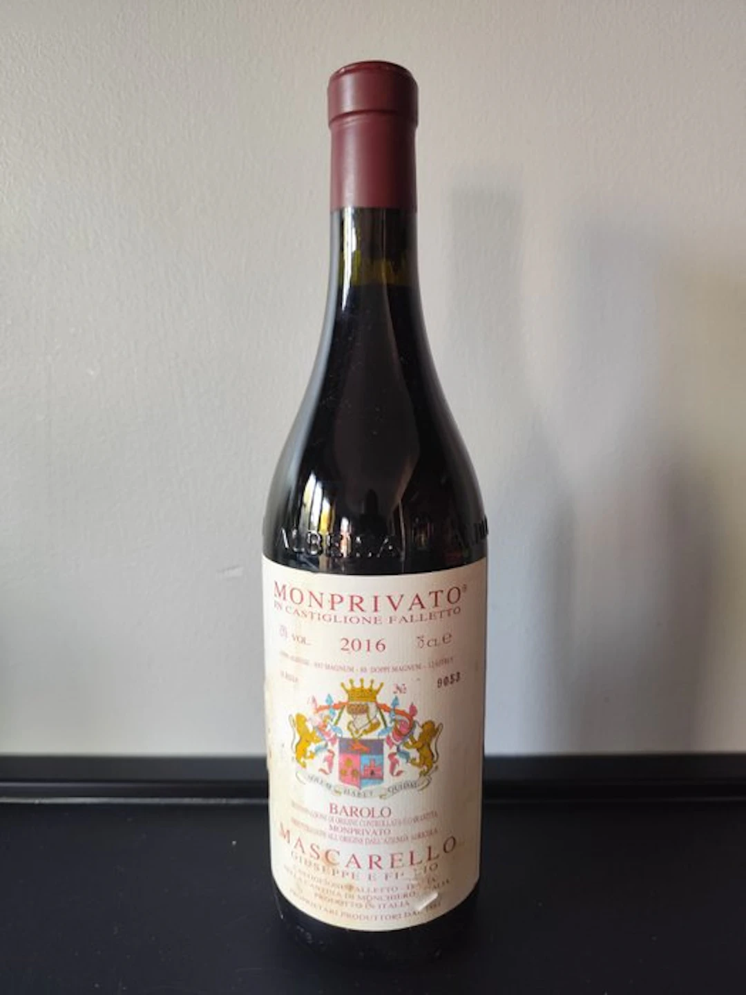 2016 Giuseppe Mascarello, Monprivato - Barolo DOCG - 1 Bottle (0.75L)