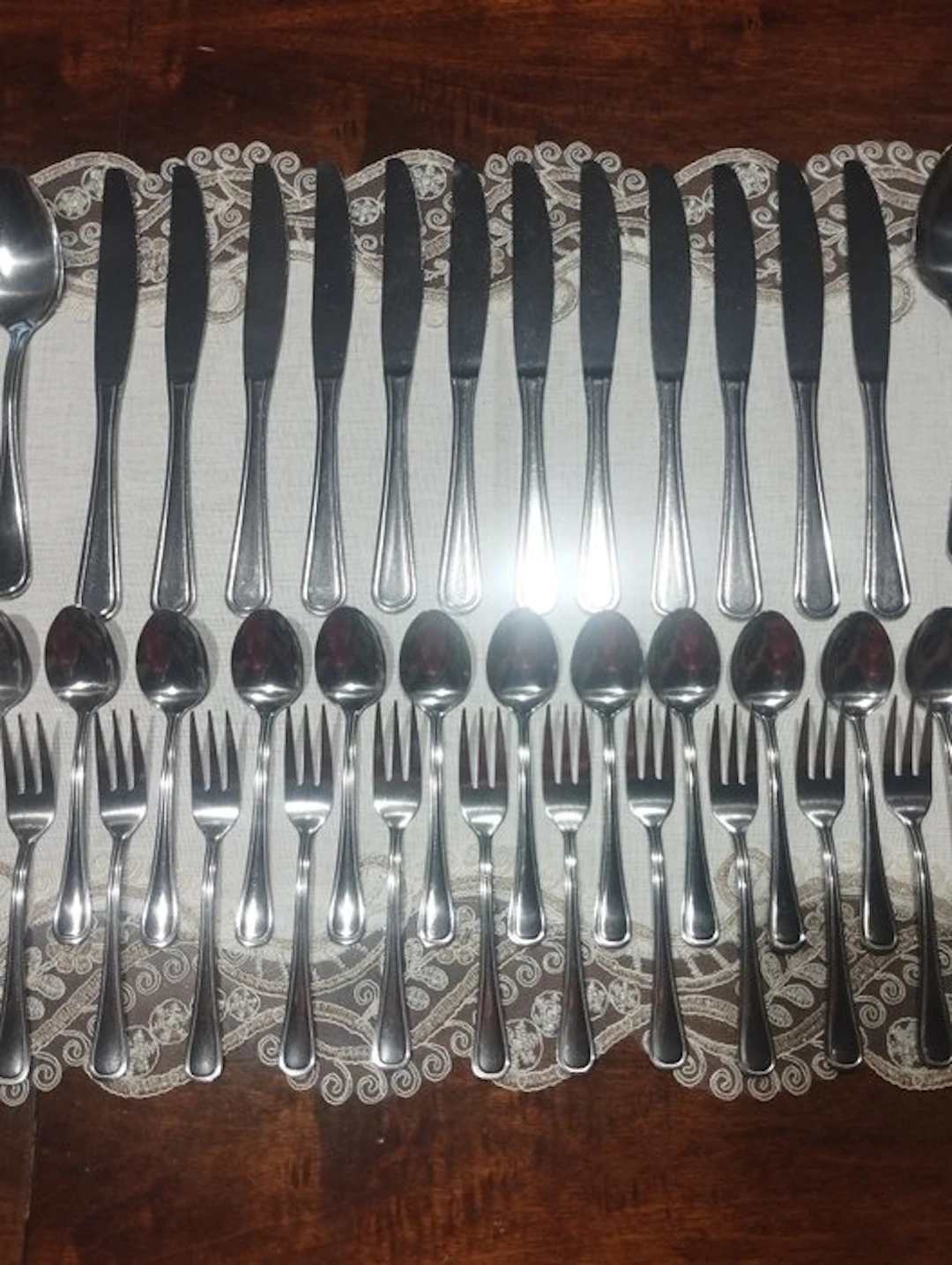 Cutlery set for 12 (60) - Steel - Complete.