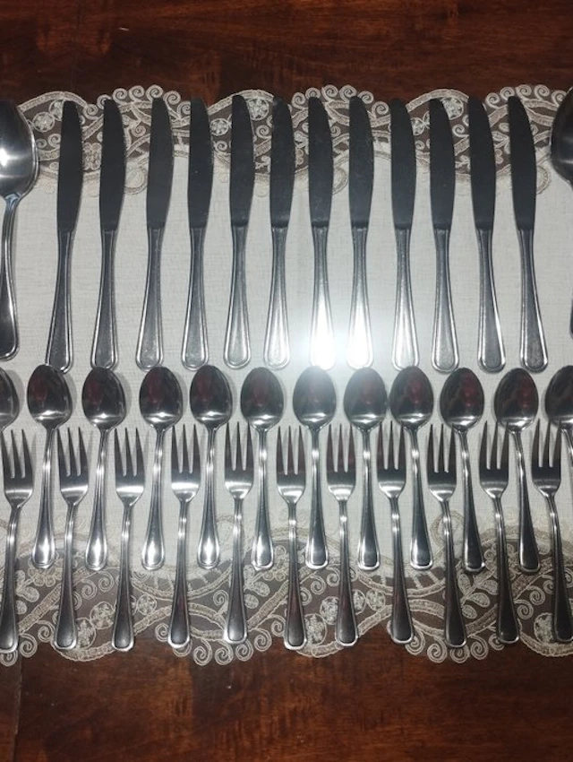 Cutlery set for 12 (60) - Steel - Complete.