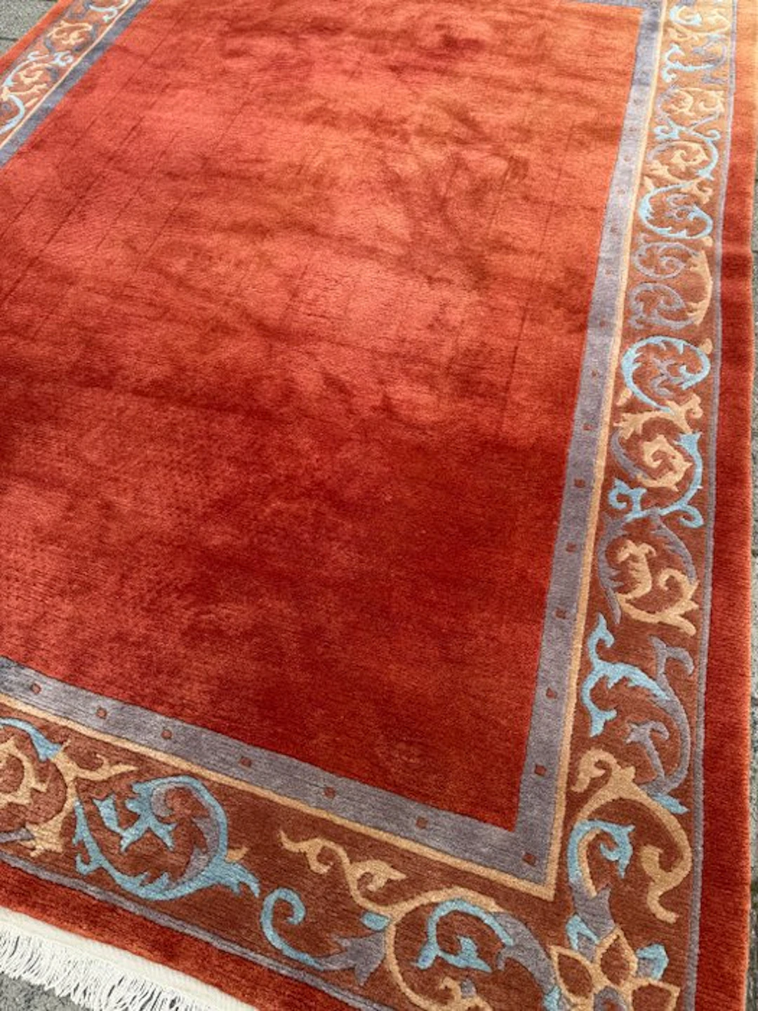 Nepal modern rug - cleaned - hand-knotted - wool - Carpet - 348 cm - 258 cm