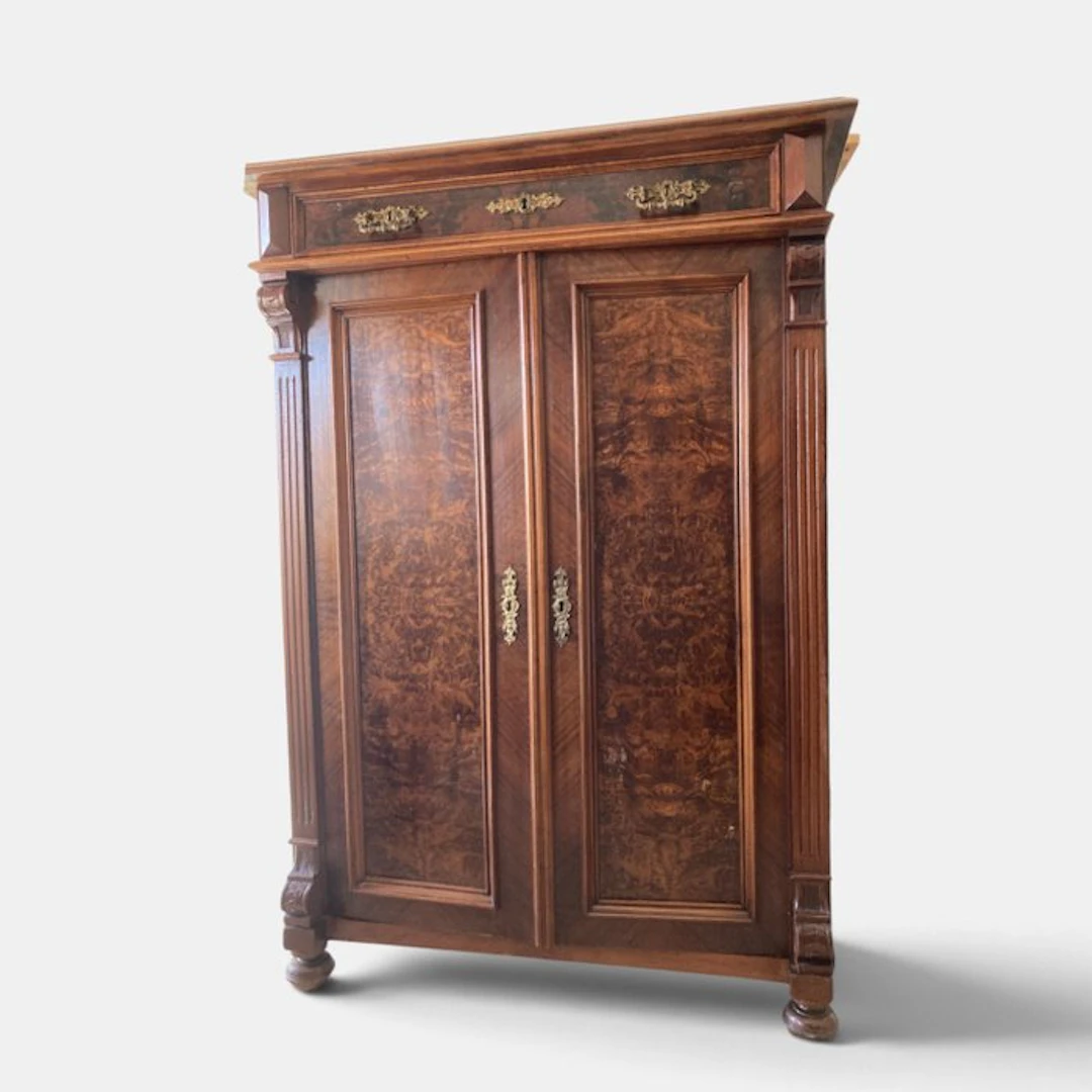 Cupboard - Wood, Walnut - the Umbertine period