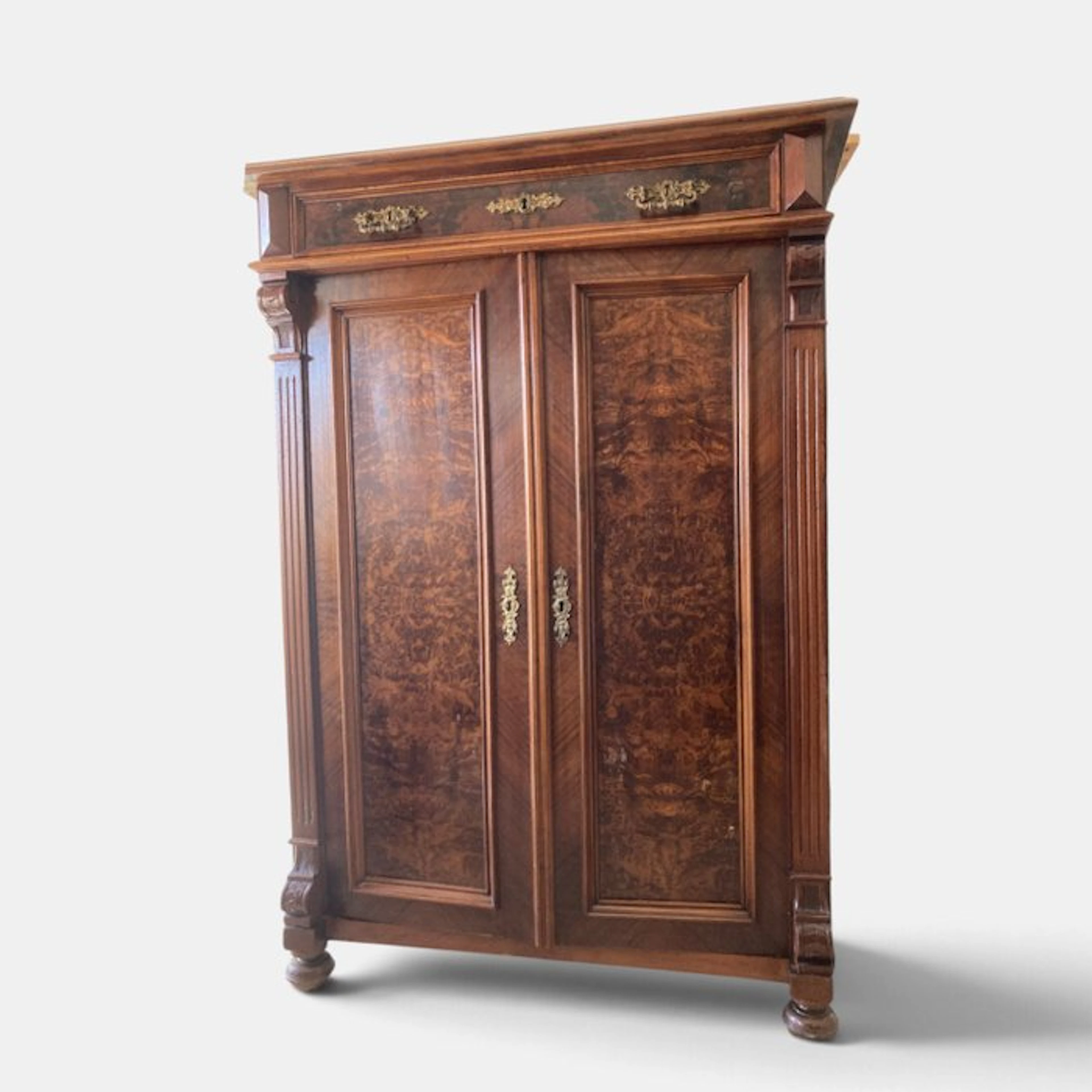 Cupboard - Wood, Walnut - the Umbertine period