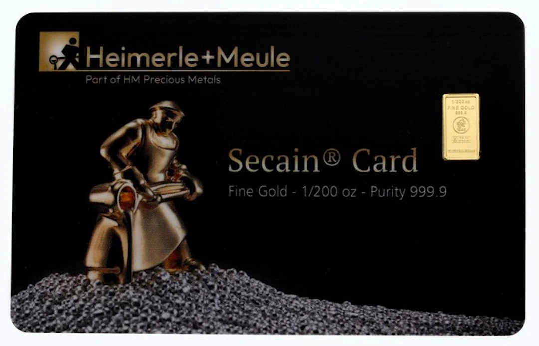 1/200 Ounce - Gold .999 - Heimerle + Meule
