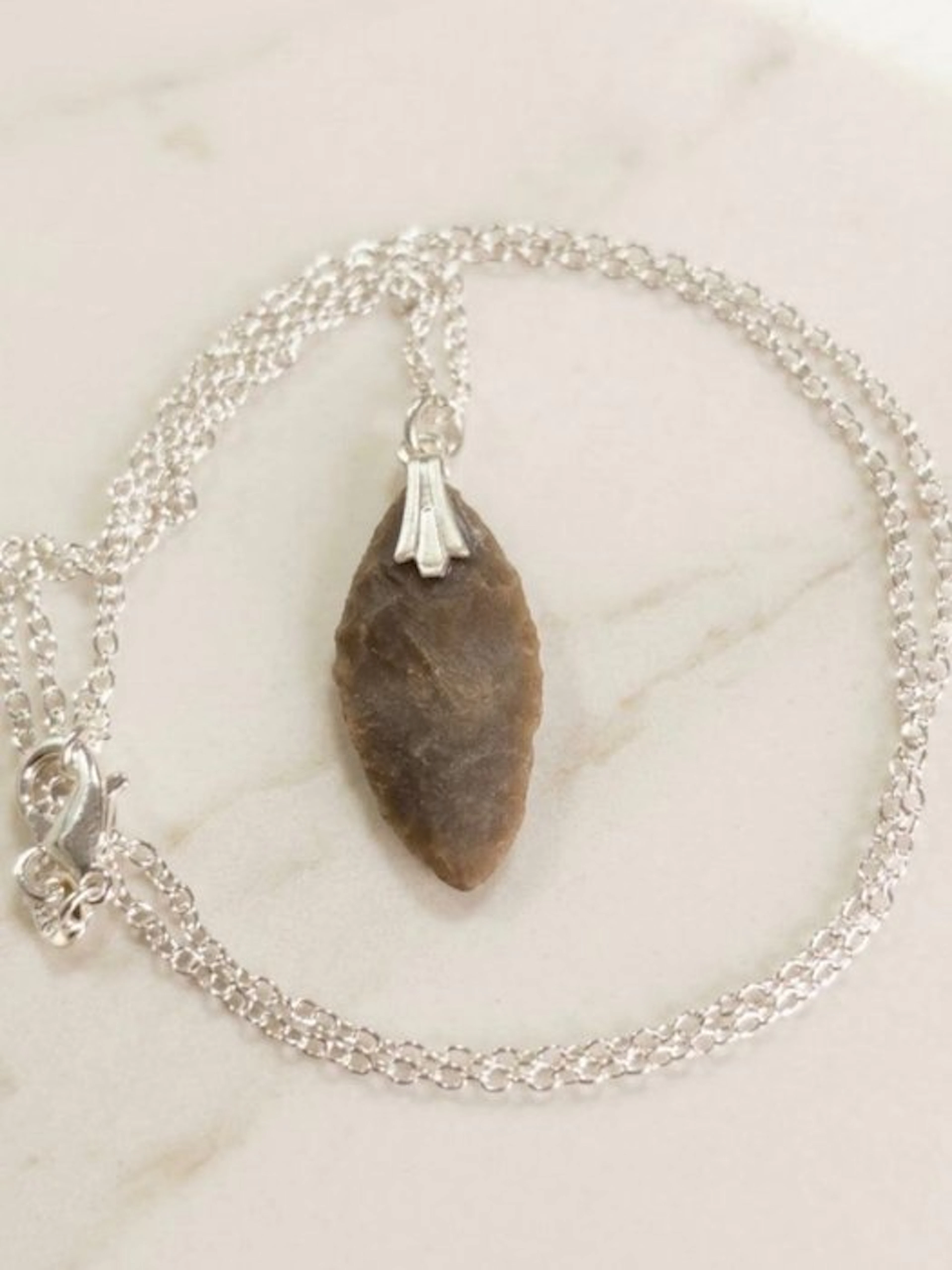 Musterian Flint Arrowhead - 3 cm (No reserve price)
