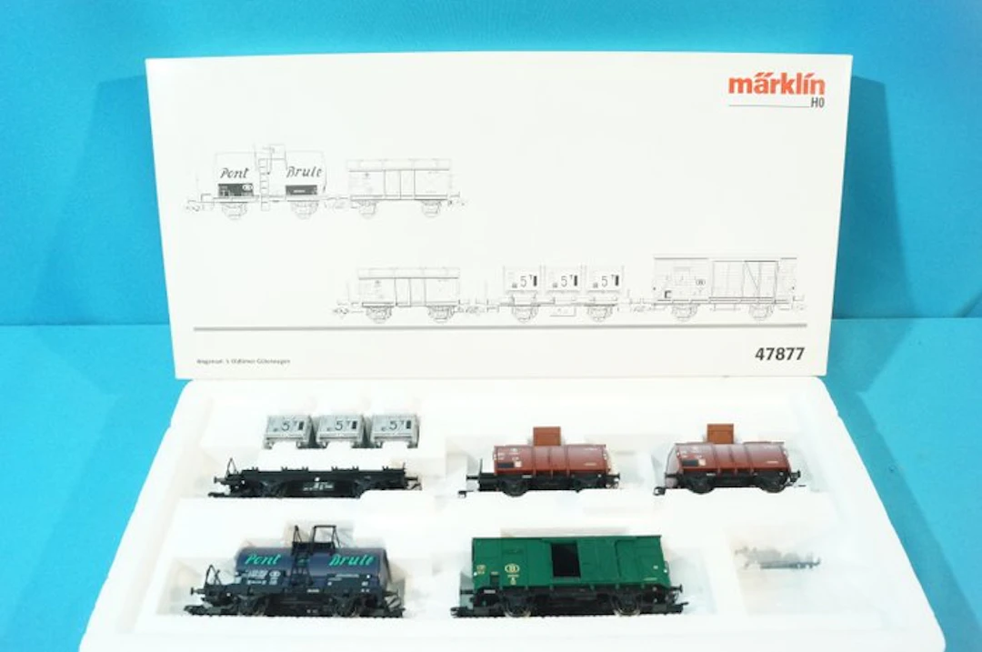 Märklin H0 - 47877 - Train set (1) - Old Timer freight train Belgium - NMBS