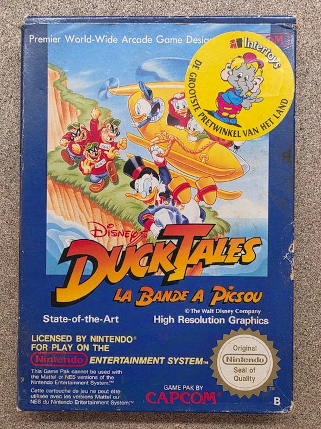 OLD STOCK Classic NES-UK-FRA PAL B Game 1ST Edition...