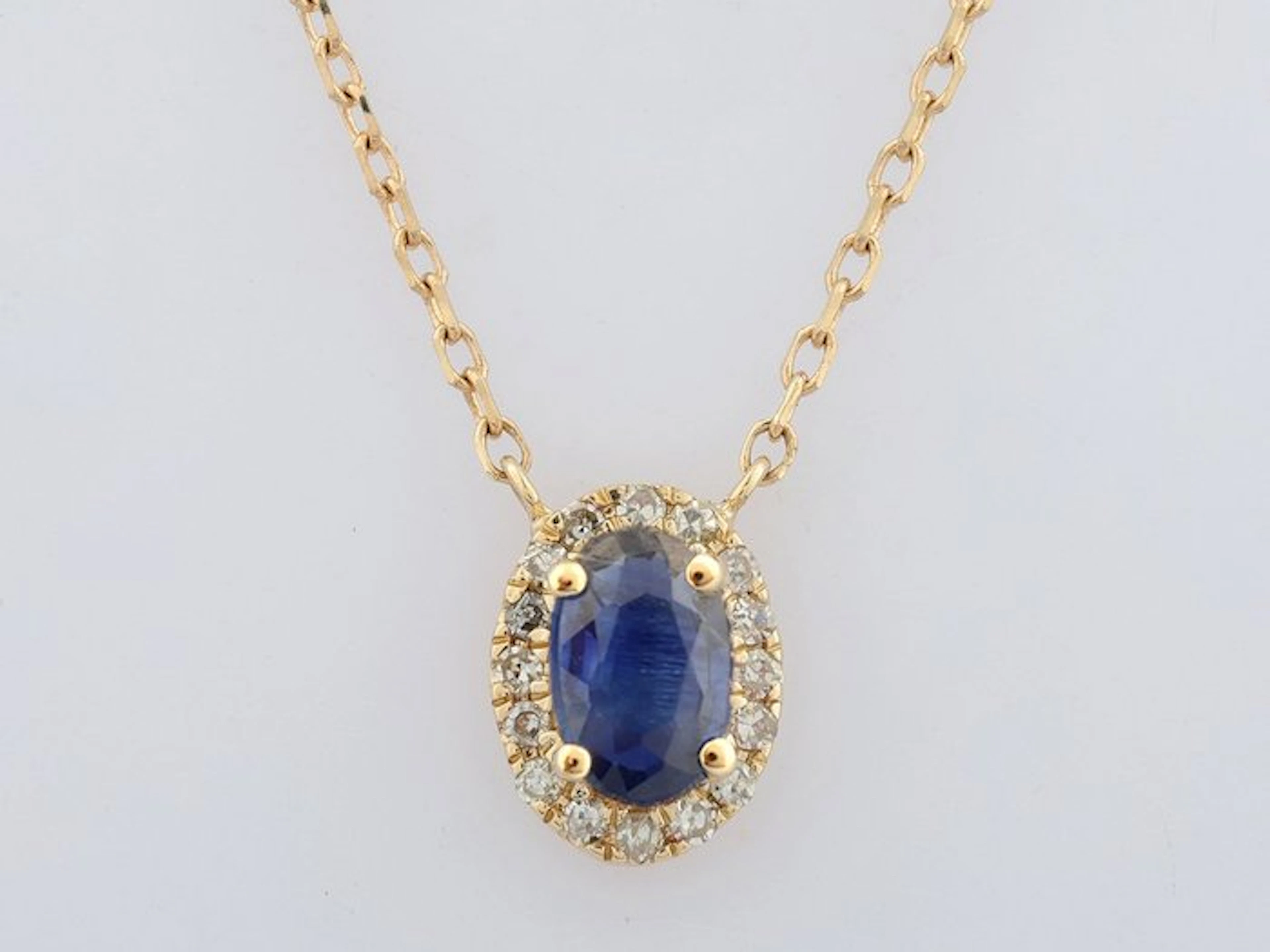 No reserve price - Necklace with pendant - 14 kt