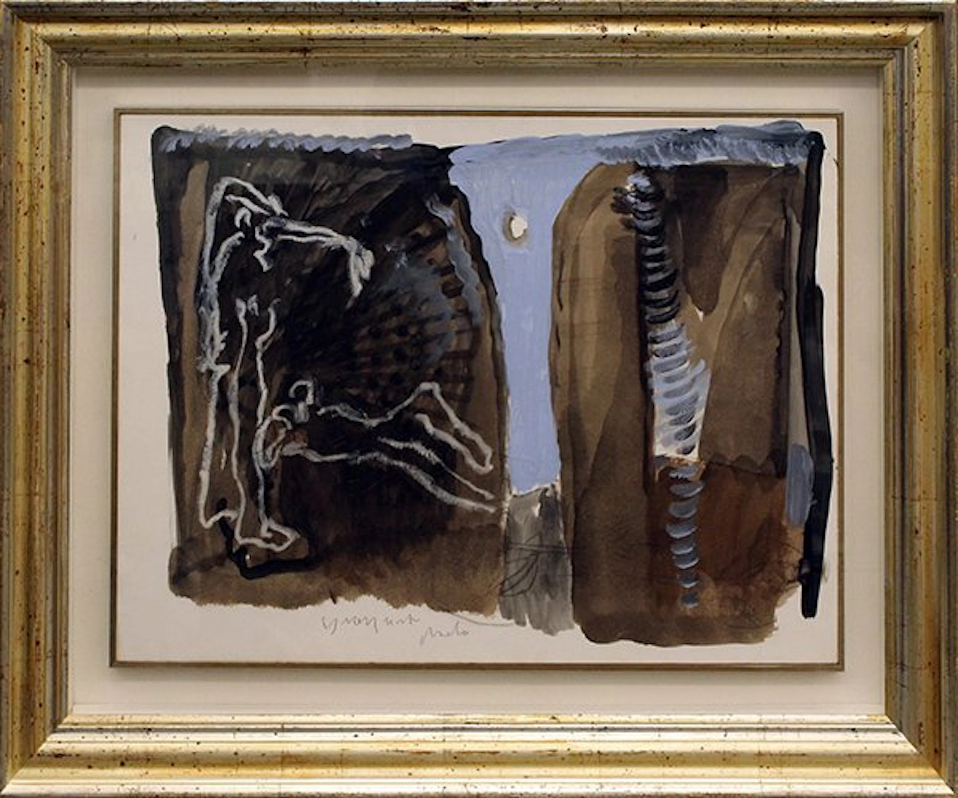 Alberto Gianquinto (1929-2003) - Ninfe ad Asolo