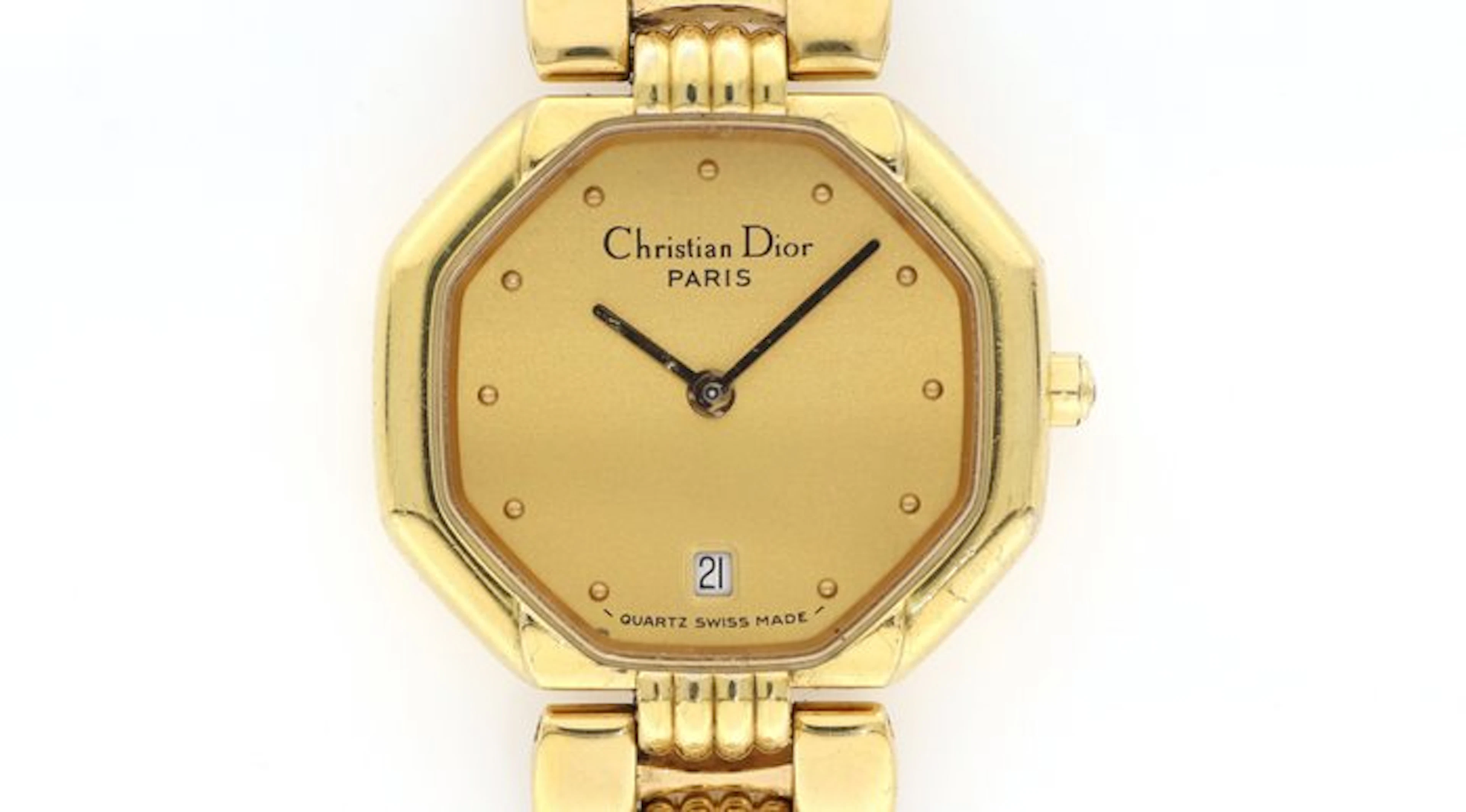 Christian Dior - Octagon "Combi" Classic Gold - No...