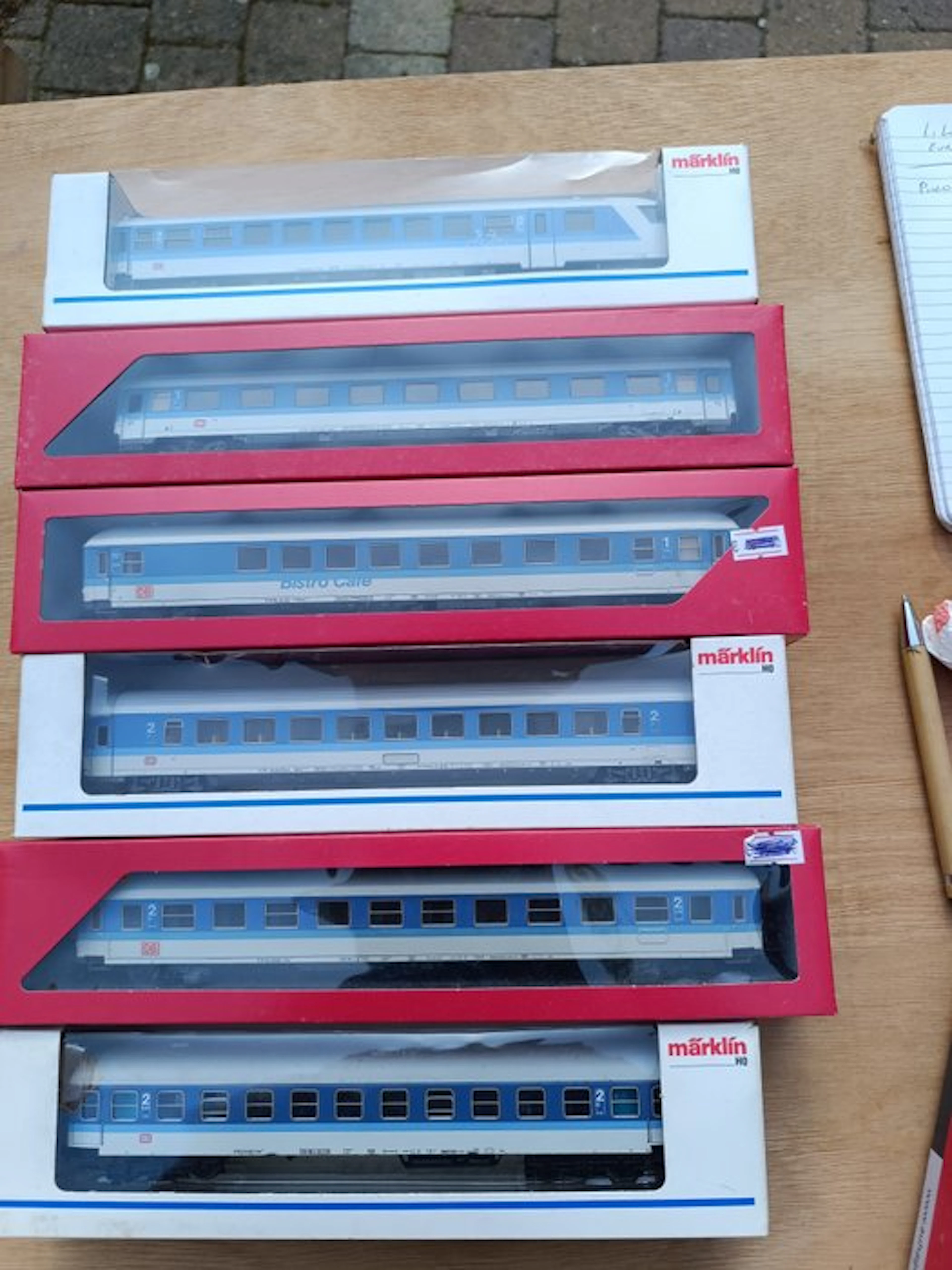 Märklin H0 - 4237 ; 4384 ;4112 ;4281 ;43300 - Model train...
