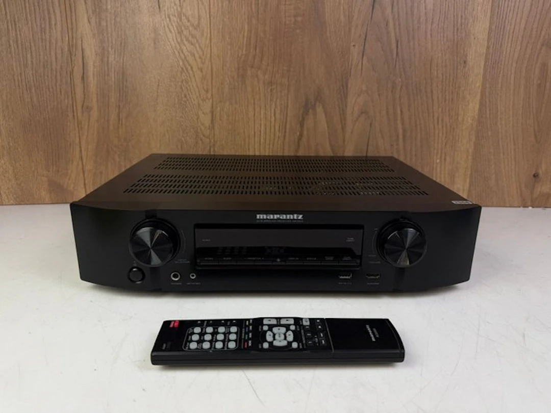 Marantz - NR1504 Slimline 5.1-Channel Network AV Solid...