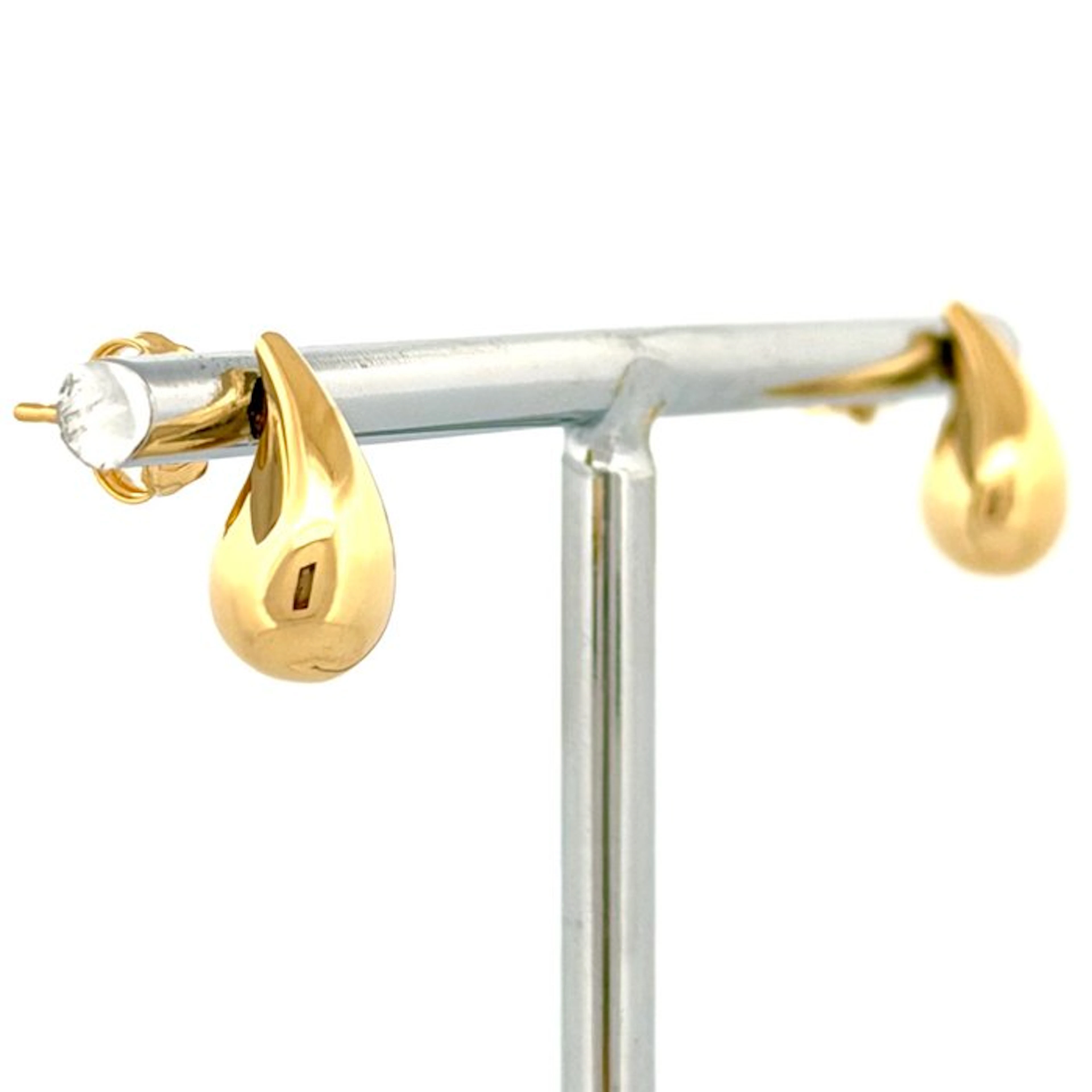 No reserve price - Earrings - 18 kt. Yellow gold