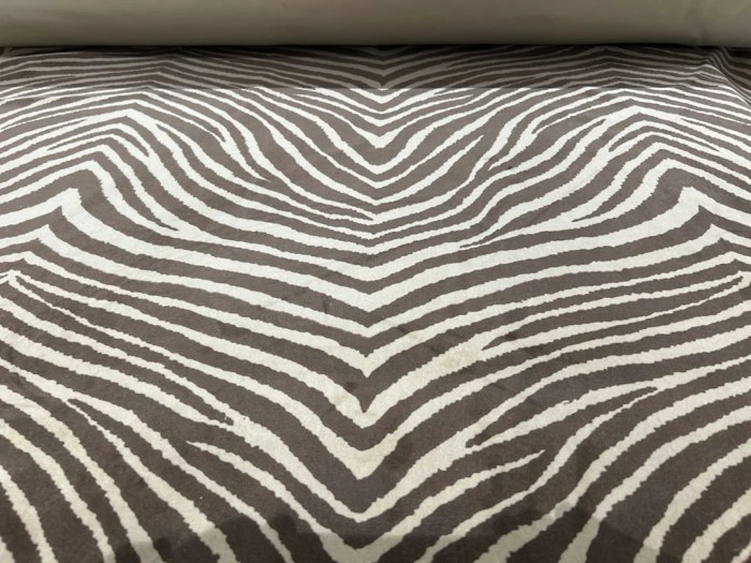 velluto cotone zebra 400 x 140 - Upholstery fabric - 400 cm - 140 cm