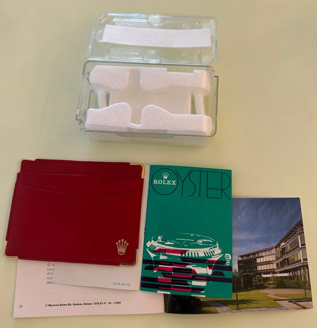 Rolex - Year 1991 / 4 Items - 100 % Original Rolex - Geneva Switzerland