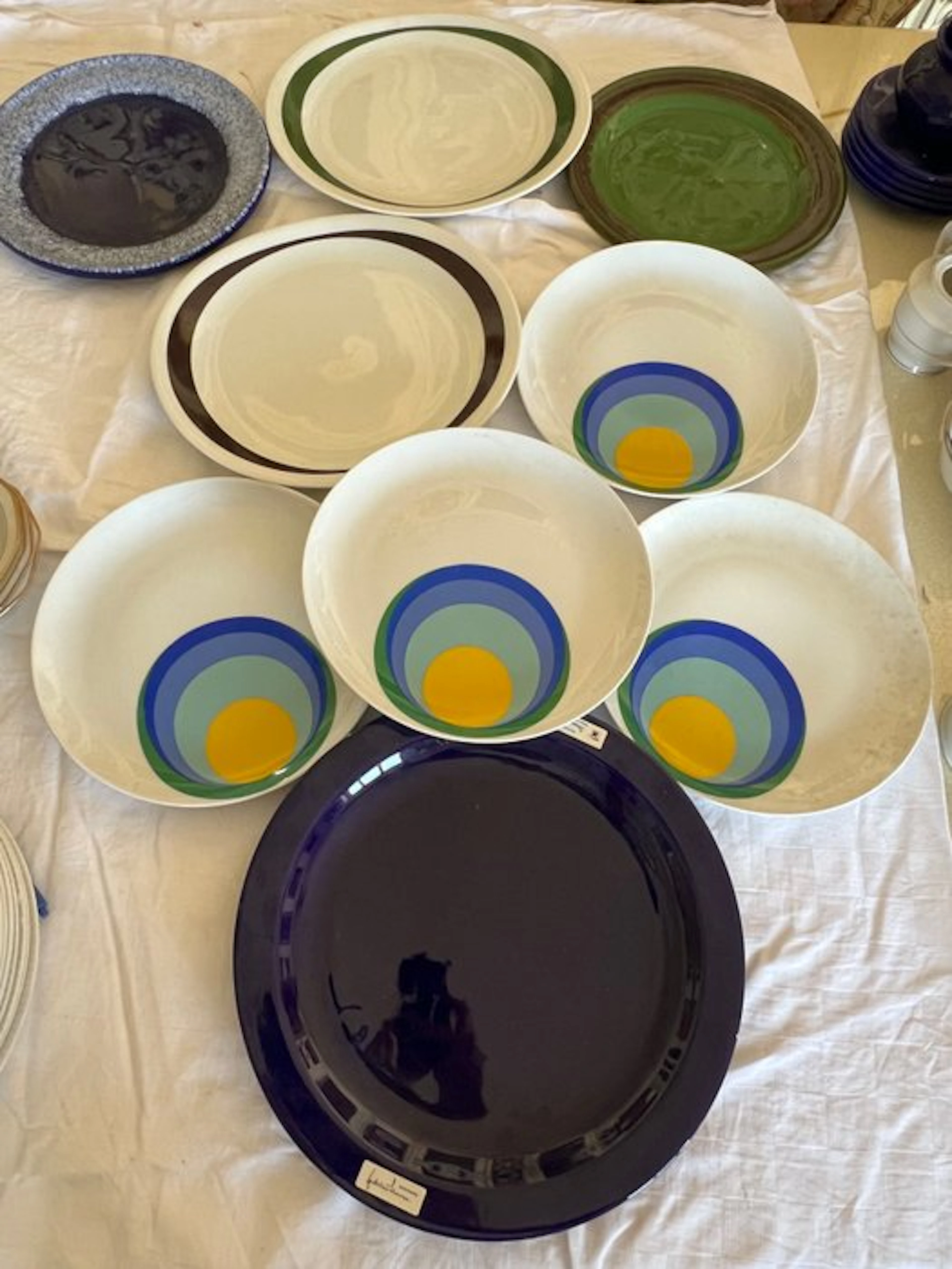 Table service (35) - Porcelain - 60s–70s vintage dishes
