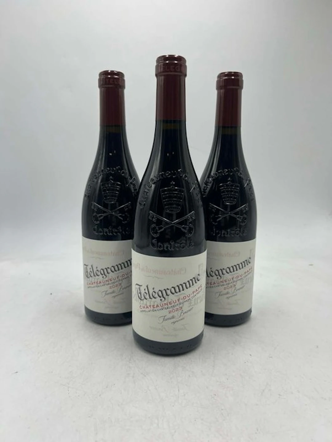2023 Famille Brunier Télégramme - Châteauneuf-du-Pape - 3 Bottles (0.75L)