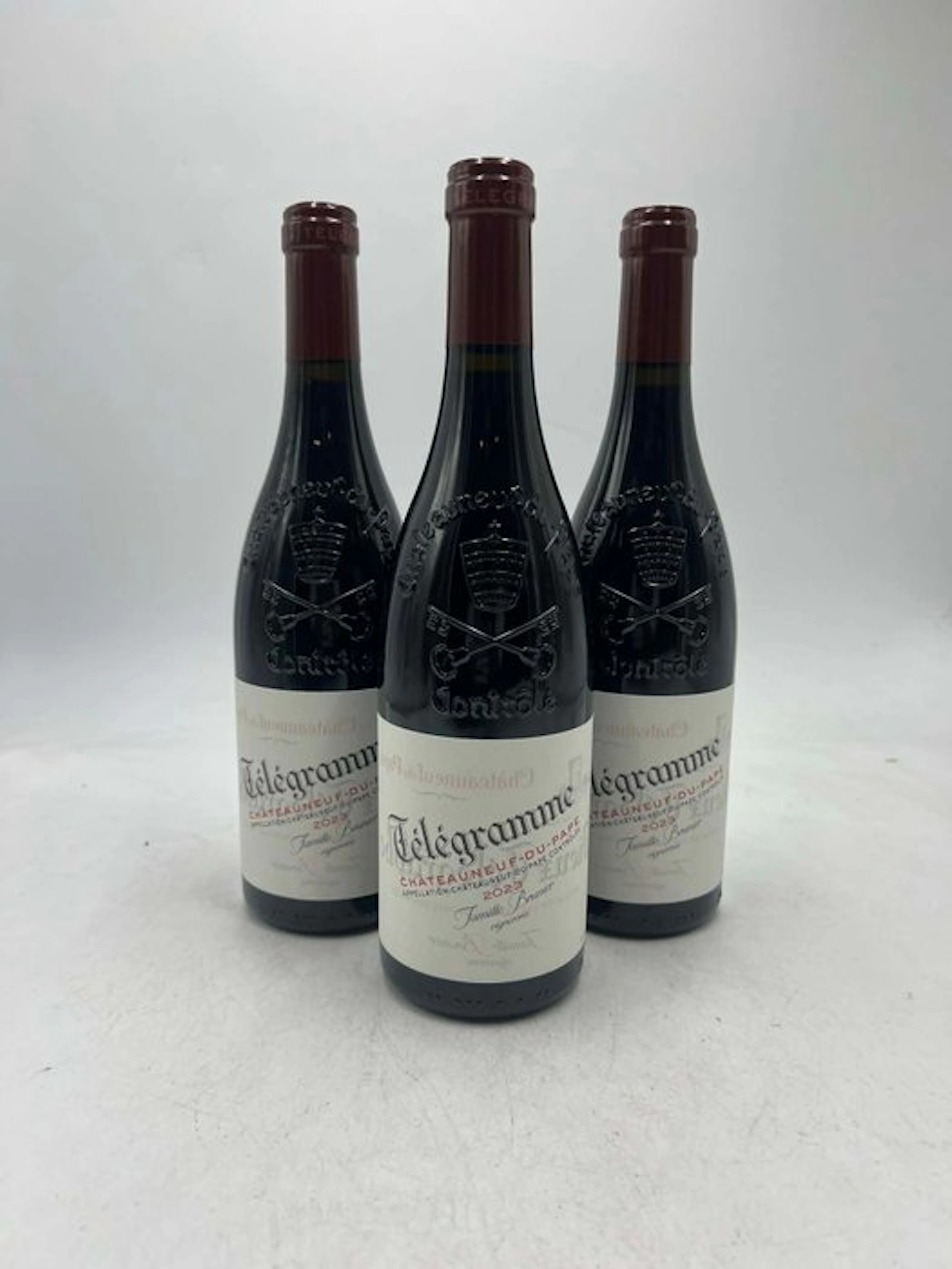 2023 Famille Brunier Télégramme - Châteauneuf-du-Pape - 3 Bottles (0.75L)