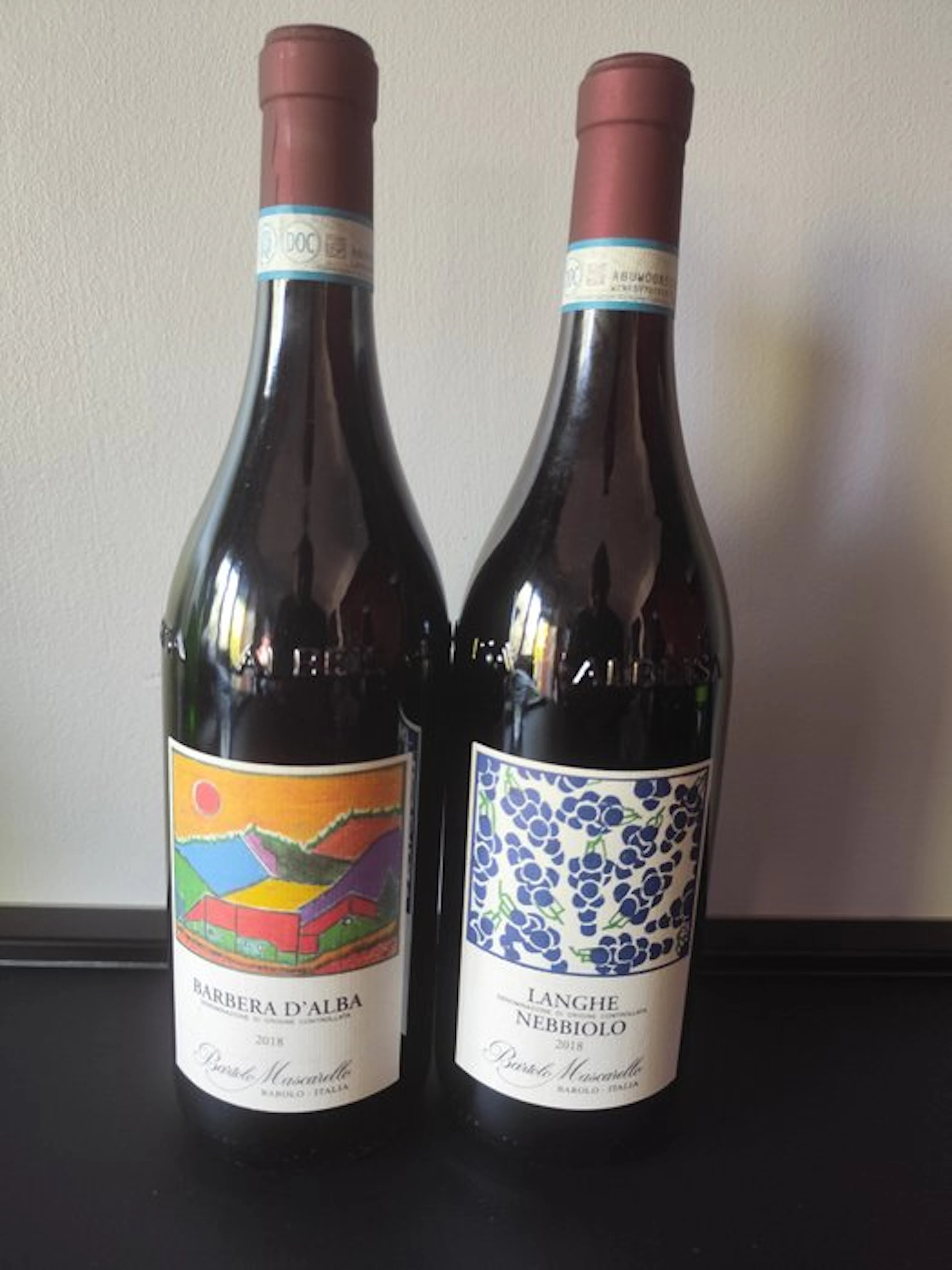 2018 Nebbiolo & 2018 Barbera d'Alba
