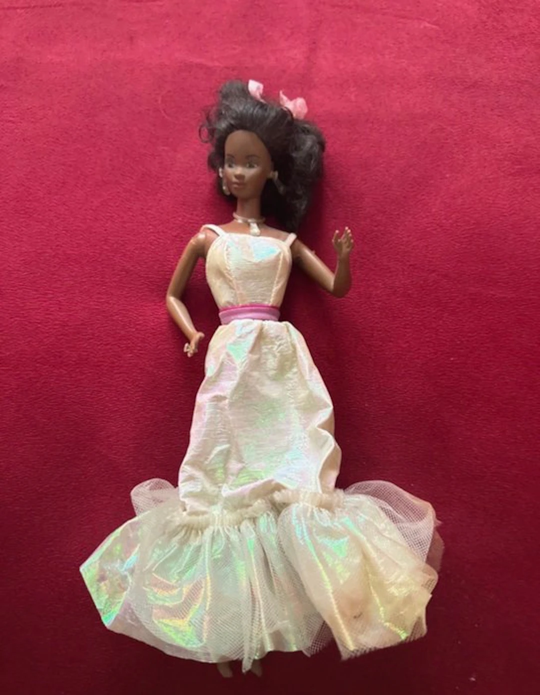 Mattel - Barbie doll - Crystal Barbie African American - 1980-1990