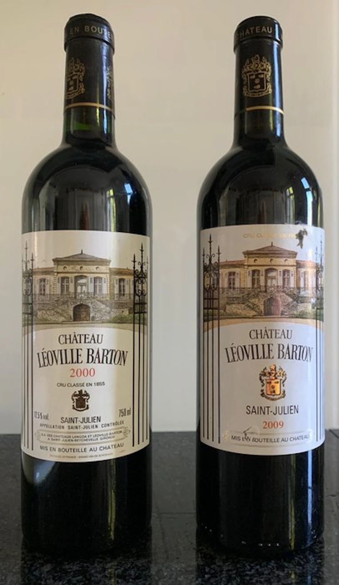 2000 & 2009 Chateau Leoville Barton - Saint-Julien 2ème...