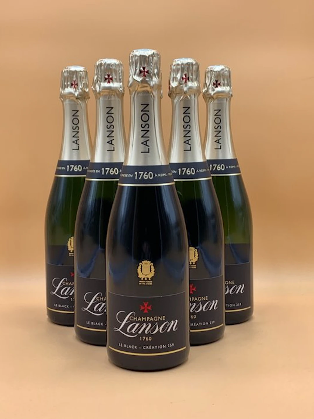 Lanson, Black Création 259 - Champagne Brut - 6 Bottles (0.75L)