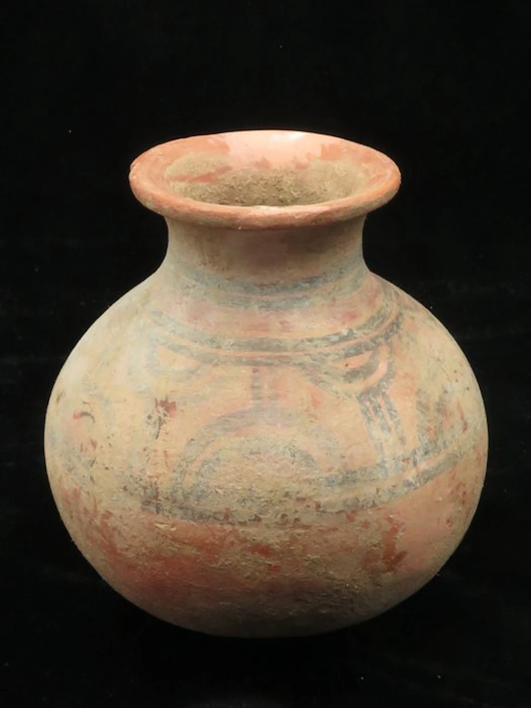 Indus Valley Terracotta decorated Vessel (1x) - 13 cm (No reserve price)