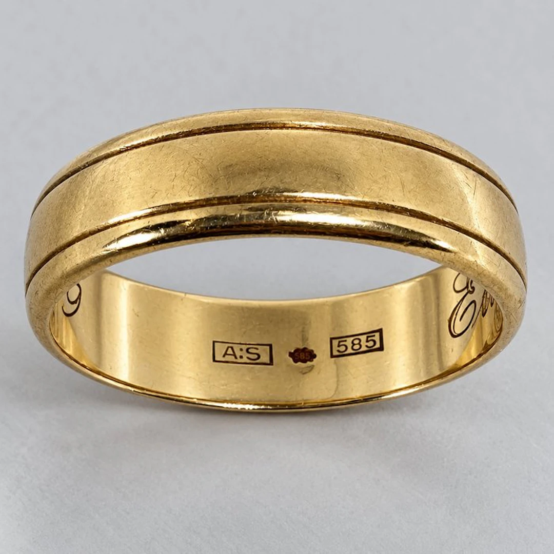 Ring - 14 kt. Yellow gold - Aller Spanninga 14K Ring
