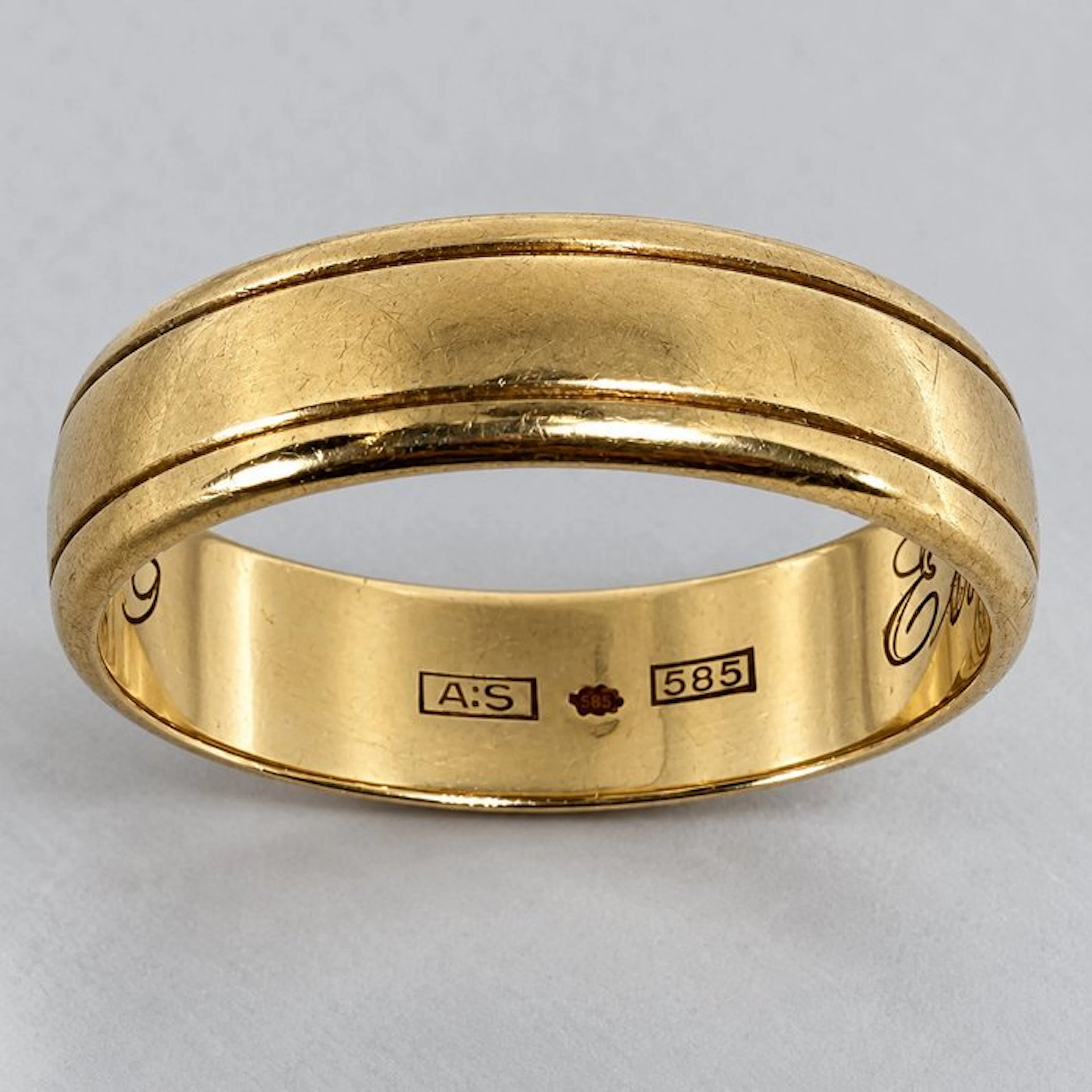 Ring - 14 kt. Yellow gold - Aller Spanninga 14K Ring