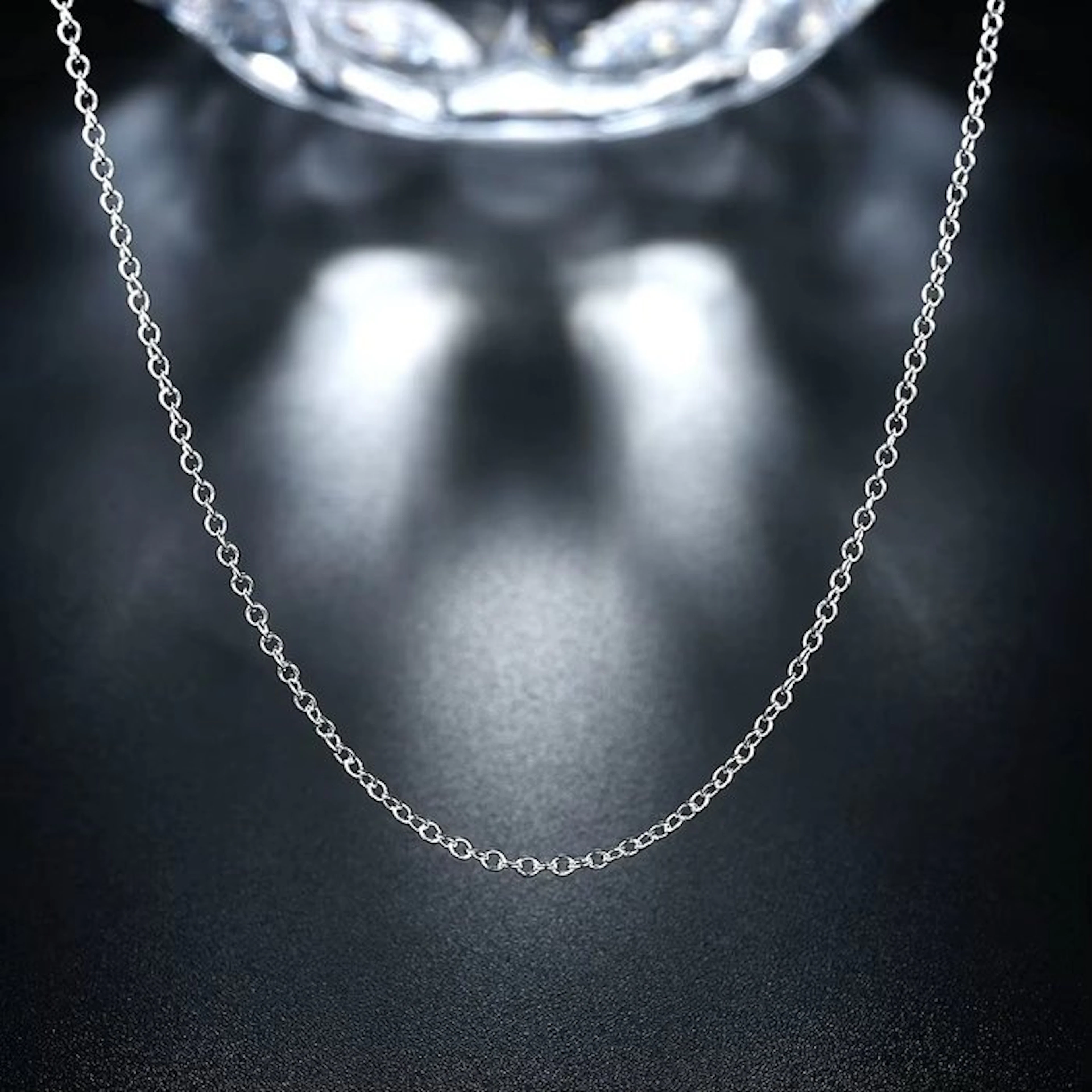 No reserve price - Necklace Silver - 3 units