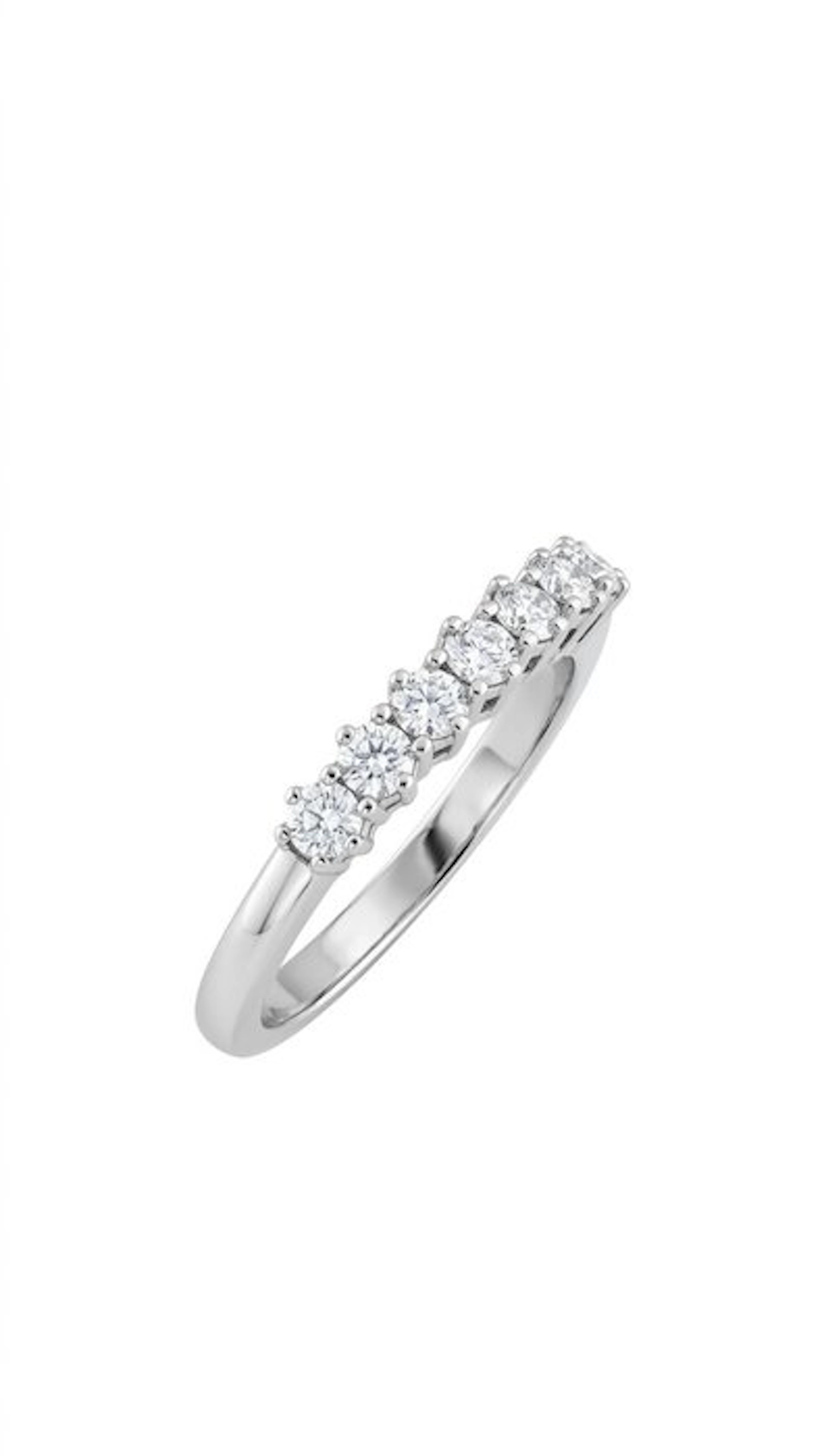 Cierre - Ring - 18 kt. White gold - 0.62ct. tw. Diamond (Natural)