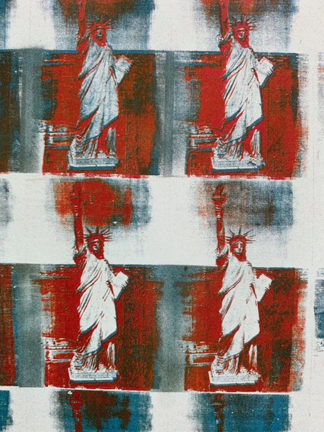 Andy Warhol (1928-1987) - Statue of Liberty 1963 - Pop...