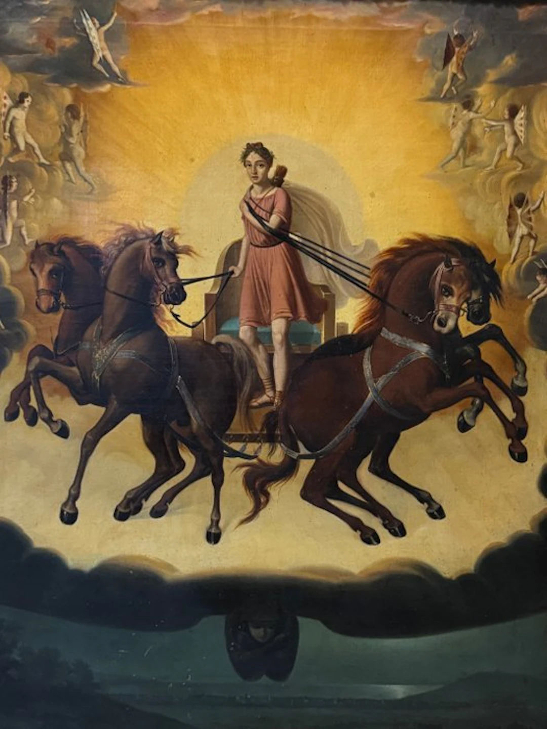 École Néoclassique (c. 1800) - "Oh, malheureux Phaéton!"