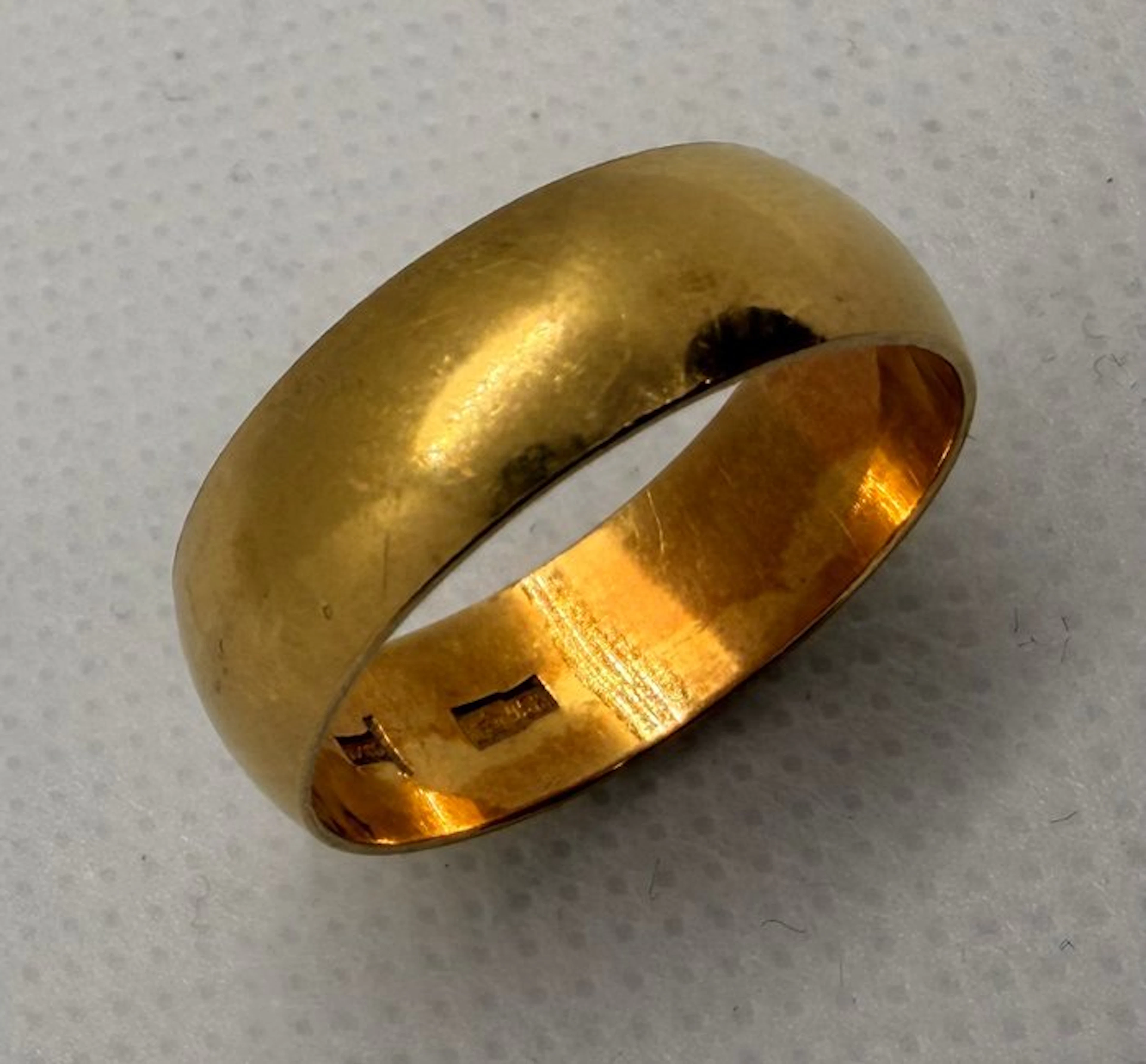 Wedding ring - 23 kt. Yellow gold - UDSSR Vintage