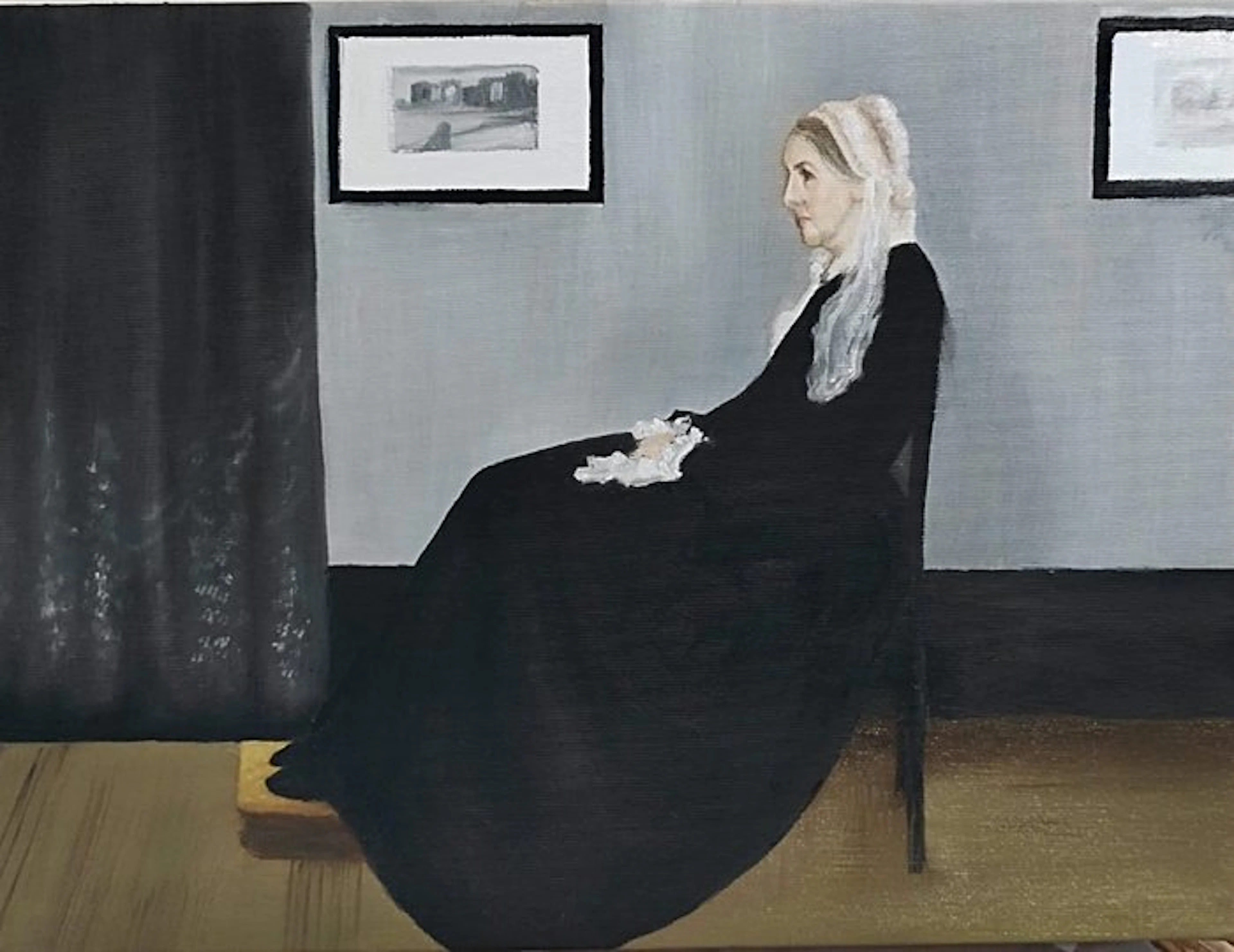 Clara Lumière (XX-XXI) - Ritratto della madre dell'artista, da James McNeill
