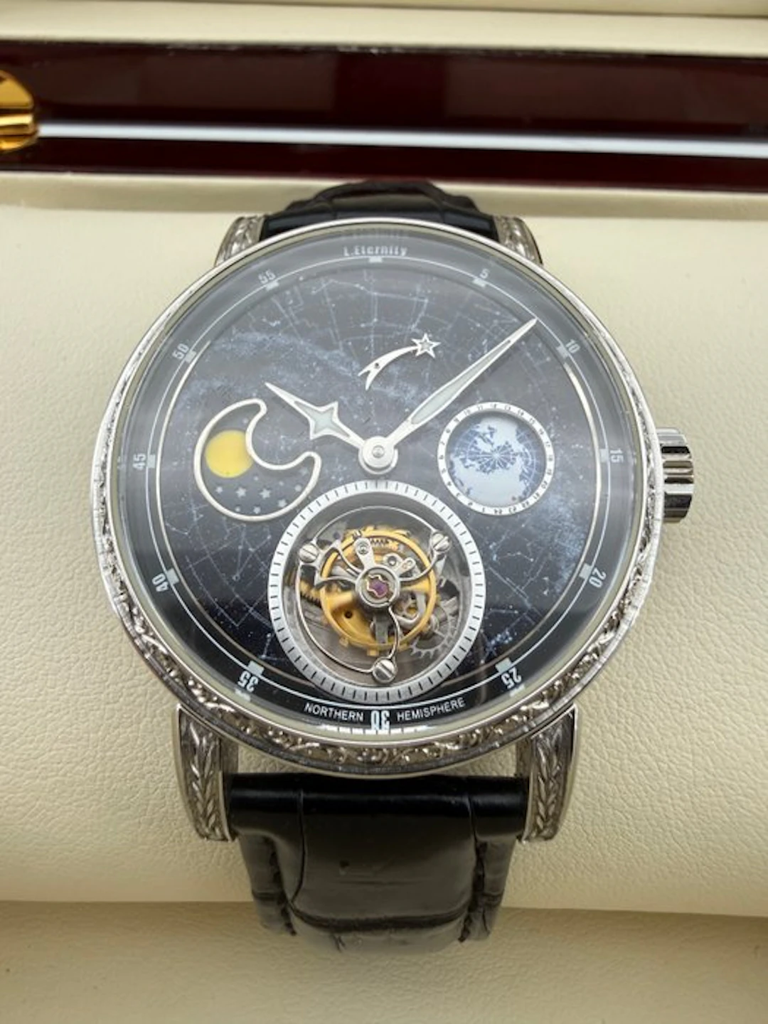L. ETERNITY - Tourbillon meteor Milky Way Moonphase 24H...