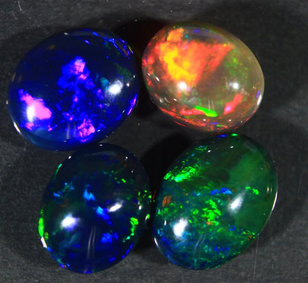 Ct. 10.50 Superb Collection of Natural Ethiopian Black...