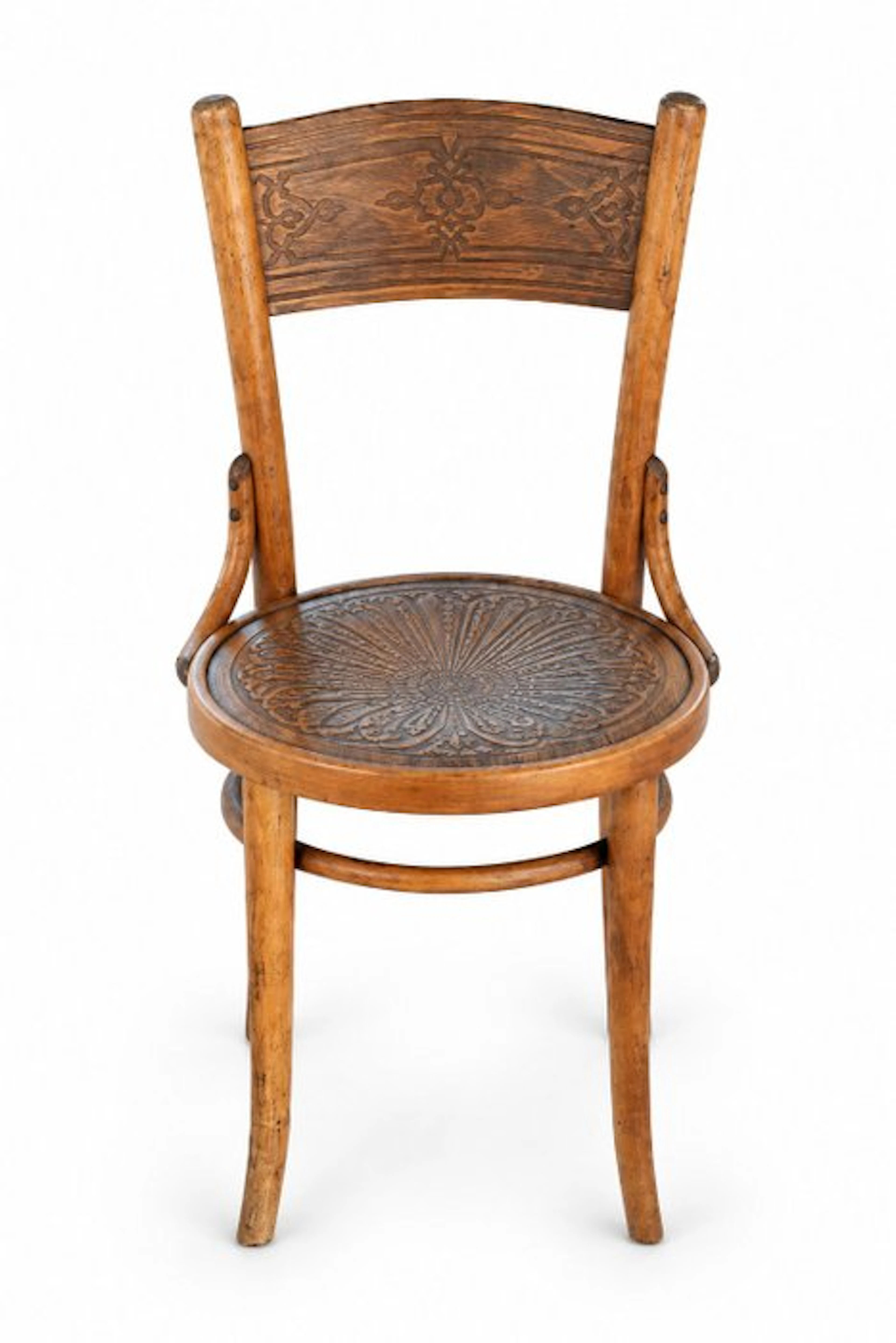 Cosmos - Chair - Beech - Seat with imprint