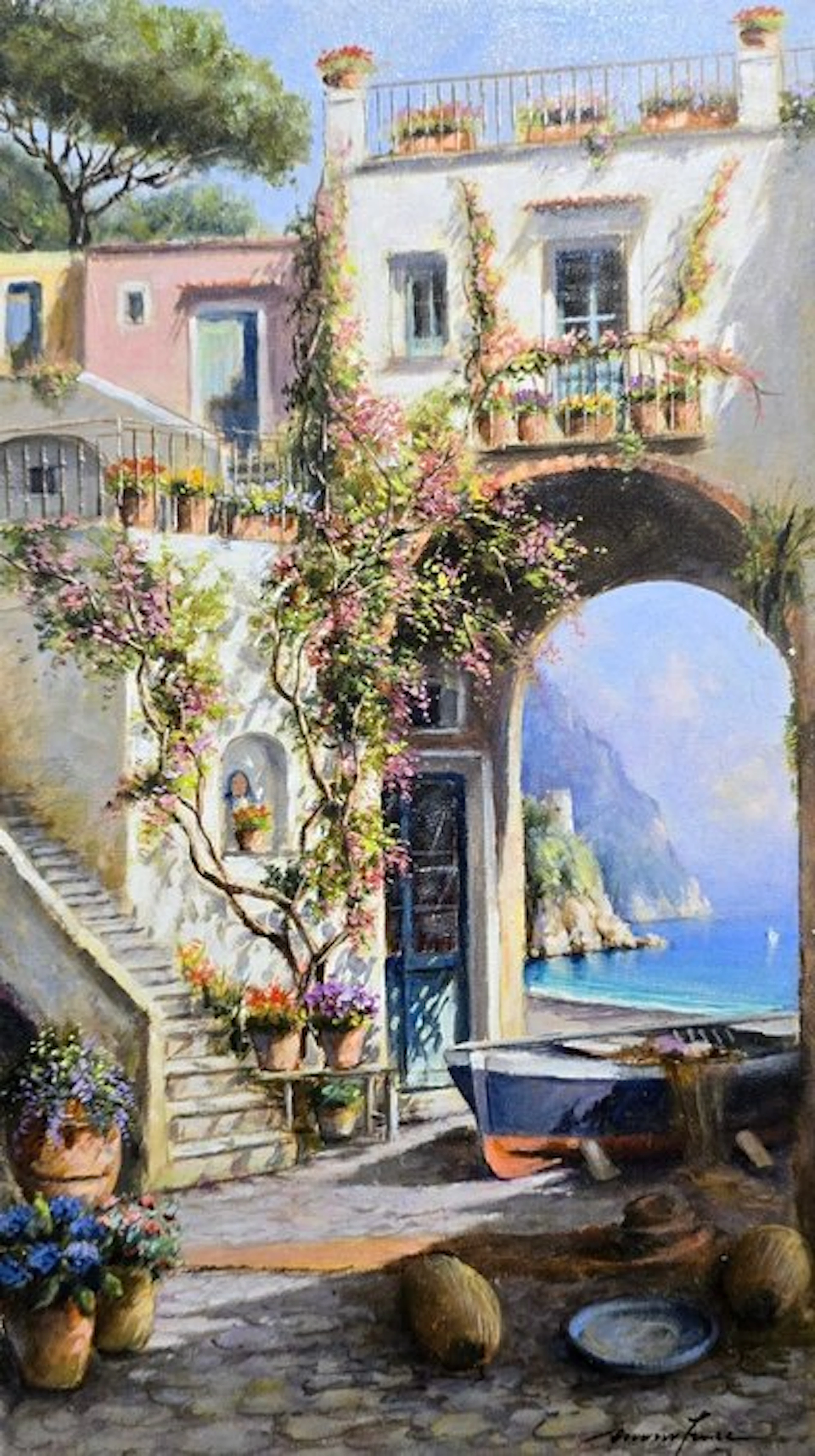Mario Irace (1951) - Costa d'Amalfi